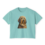 Bergamasco Sheepdog Women's Oversized Boxy Tee