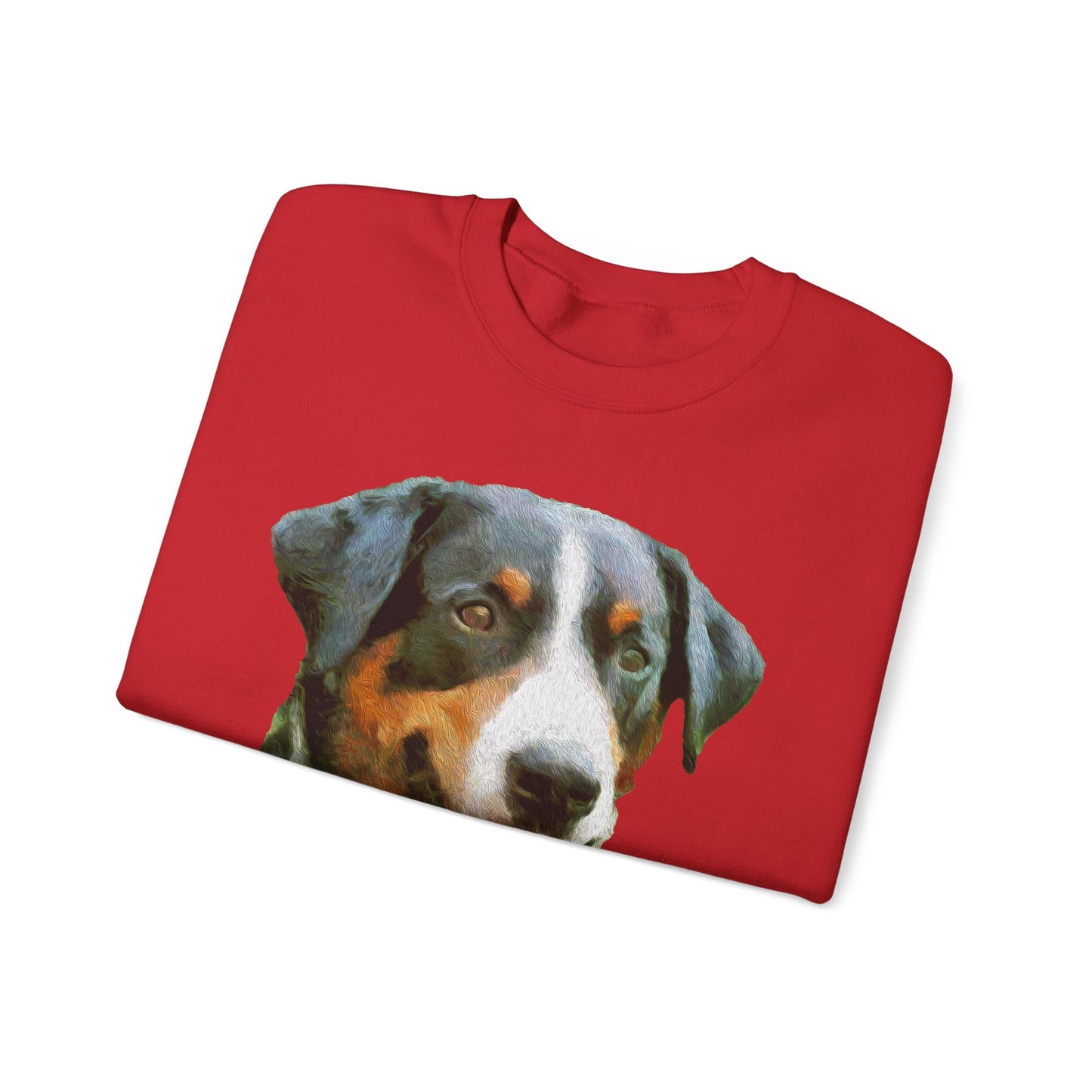 Appenzeller Sennenhund Unisex 50/50 Crewneck Sweatshirt