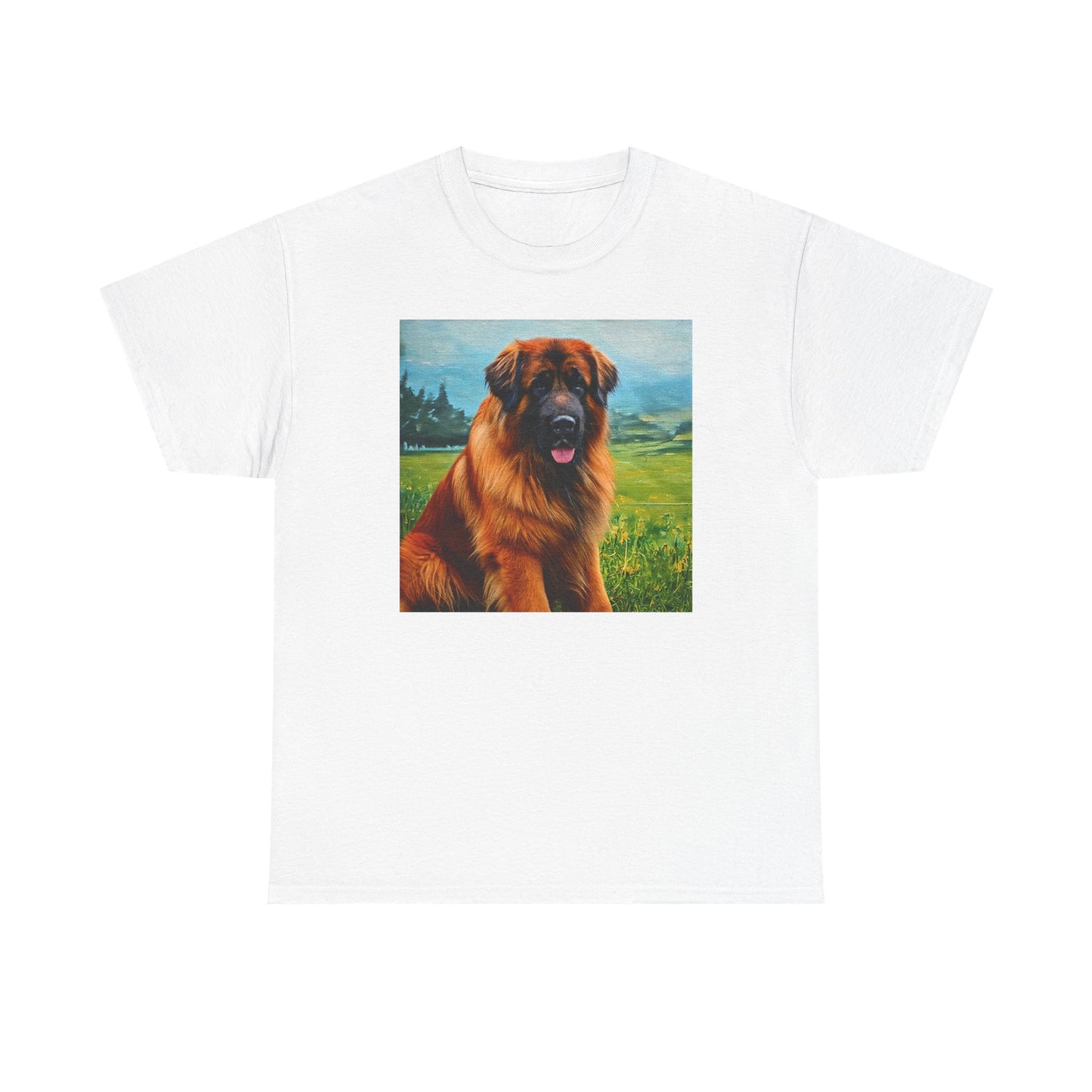 Leonberger Dog Lover Unisex Heavy Cotton Tee - Perfect for Pet Enthusiasts