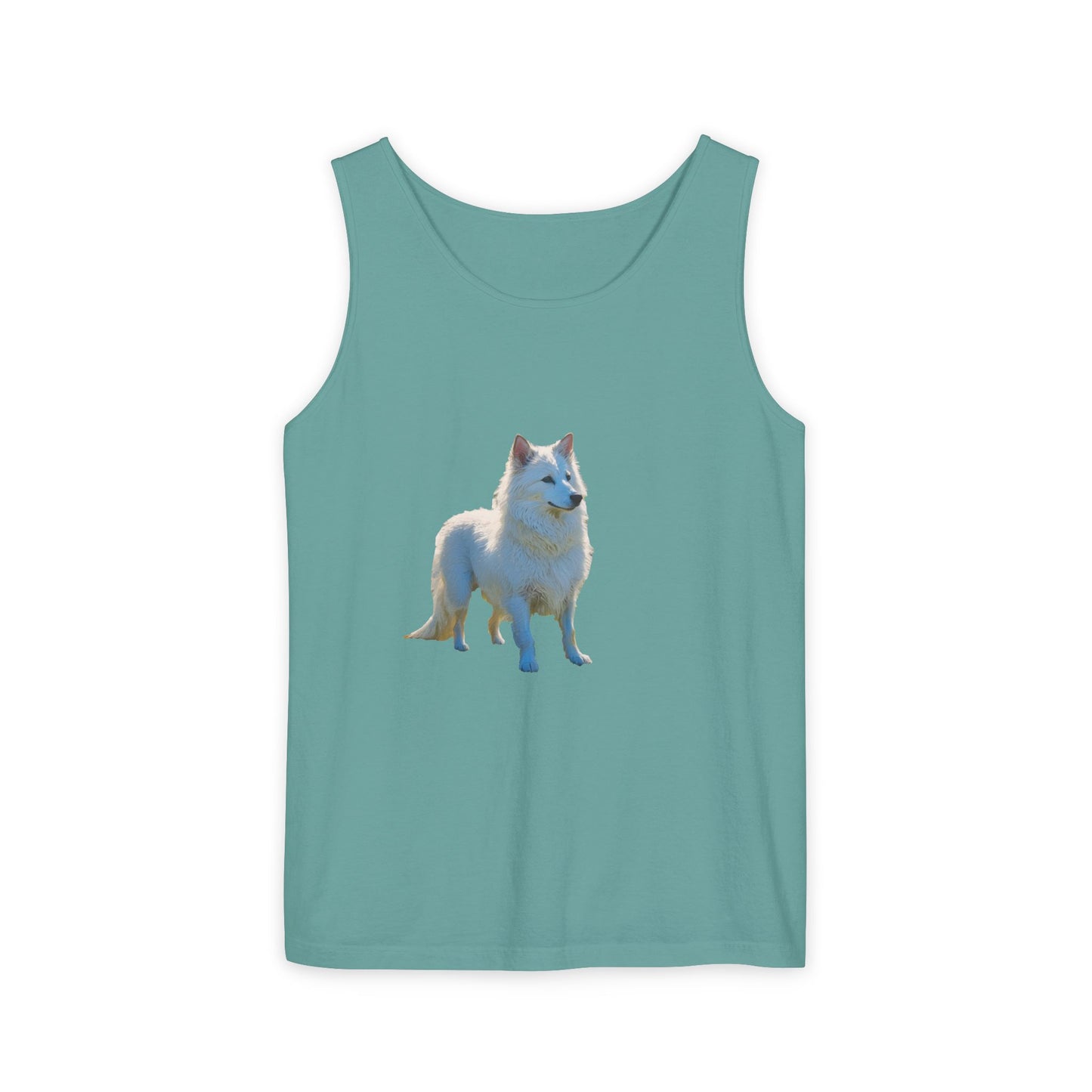 Volpino Italiano Unisex Relaxed Fit Garment-Dyed Tank Top