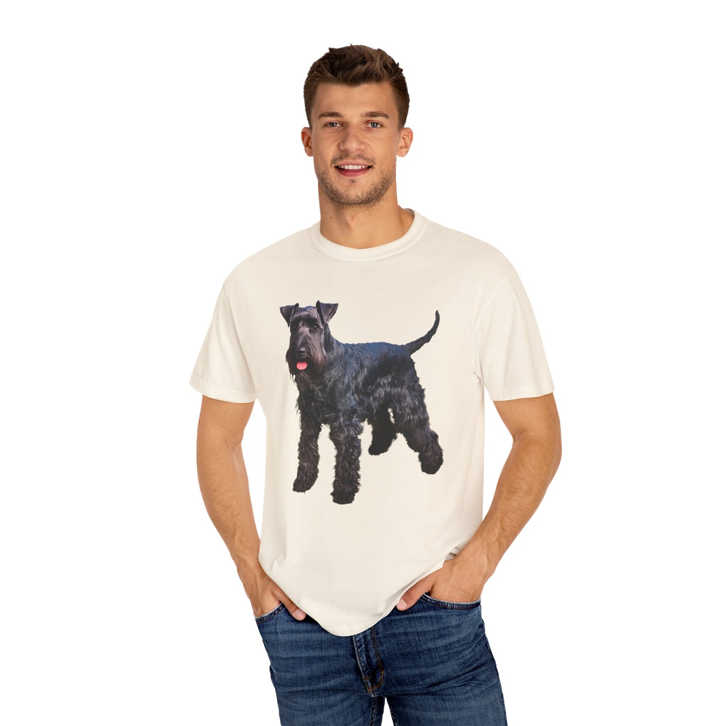 Kerry Blue Unisex Relaxed Fit Garment-Dyed T-shirt