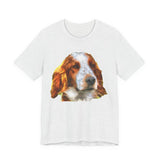 Irish Red & White Setter - Unisex Jersey Short Sleeve Tee