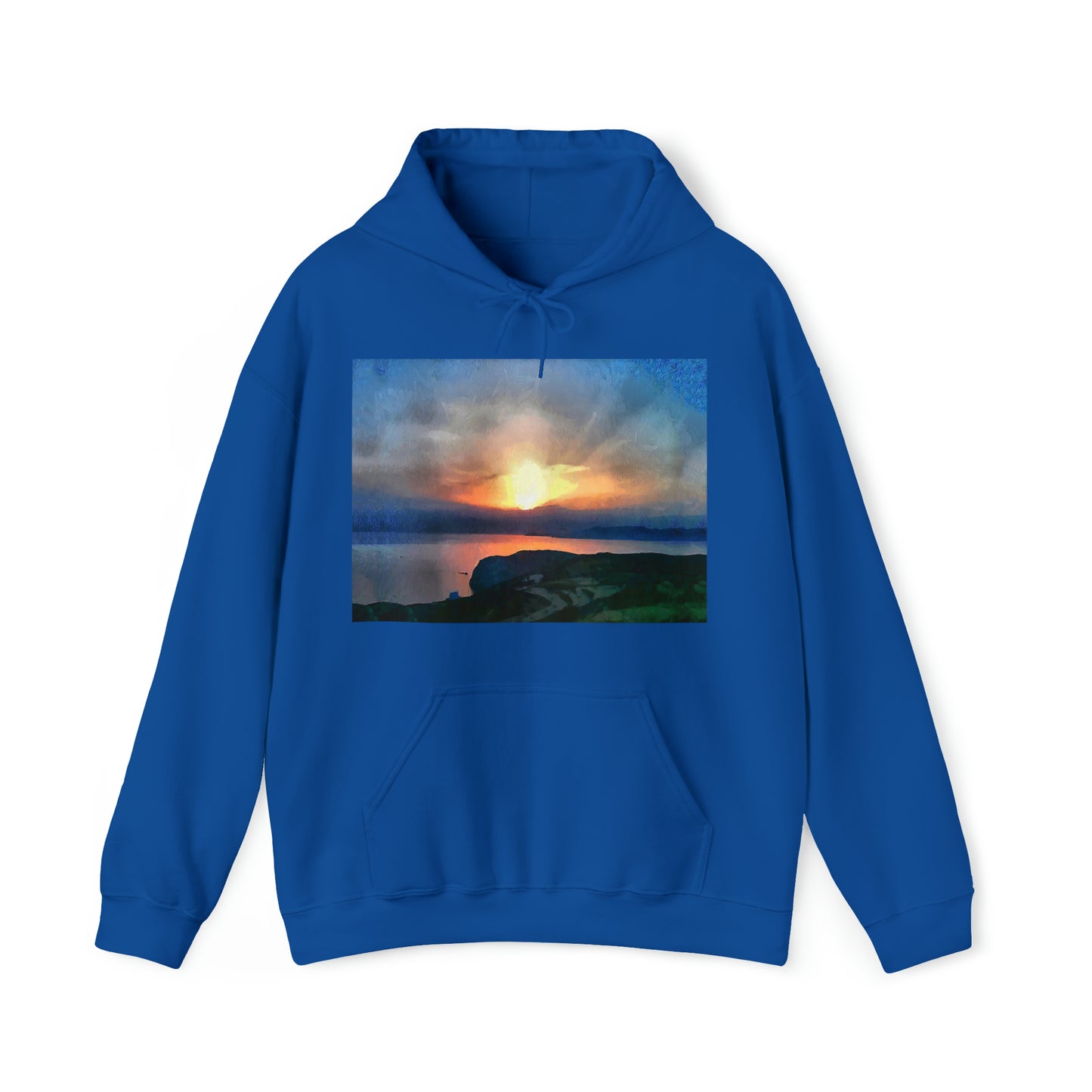 Sifnos Sunset (Greece) Unisex 50-50 Hoodie