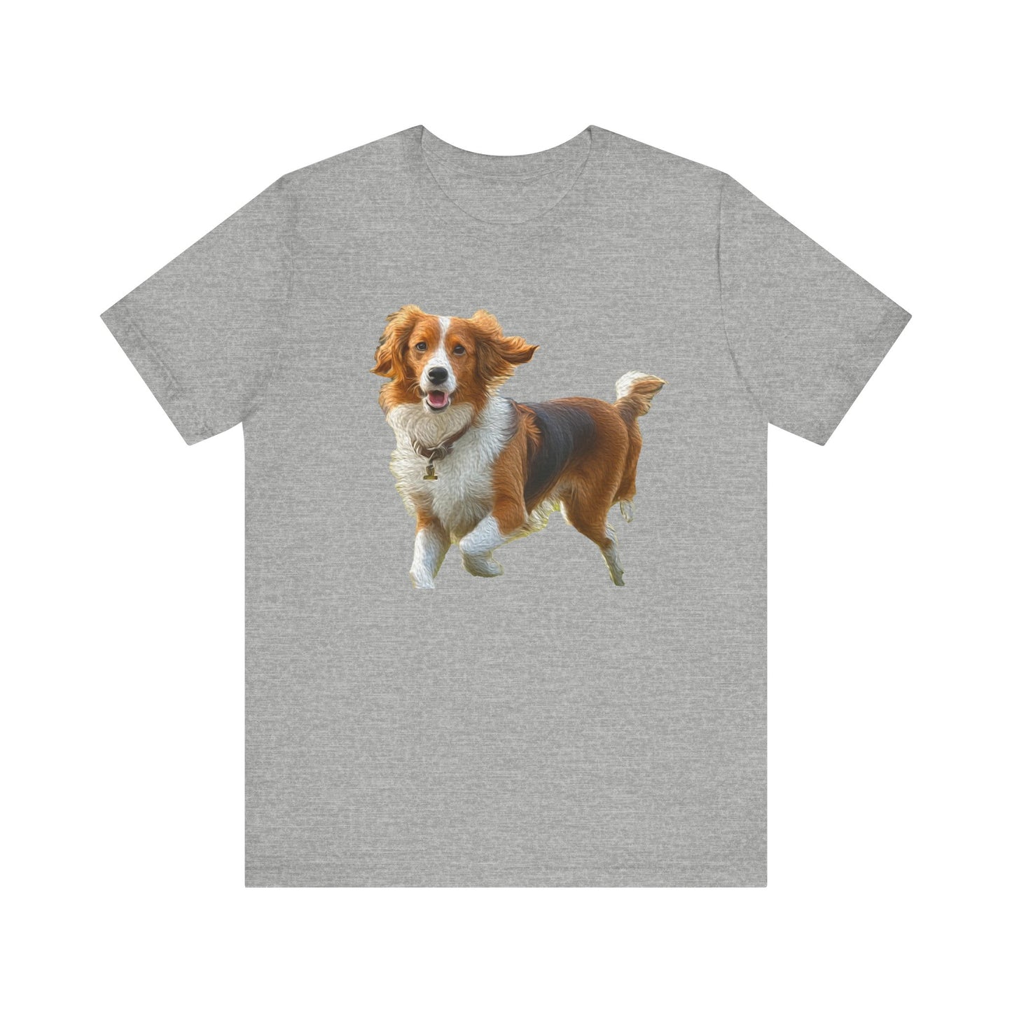 Nederlandse Kooikerhondje Unisex Jersey Short Sleeve Tee