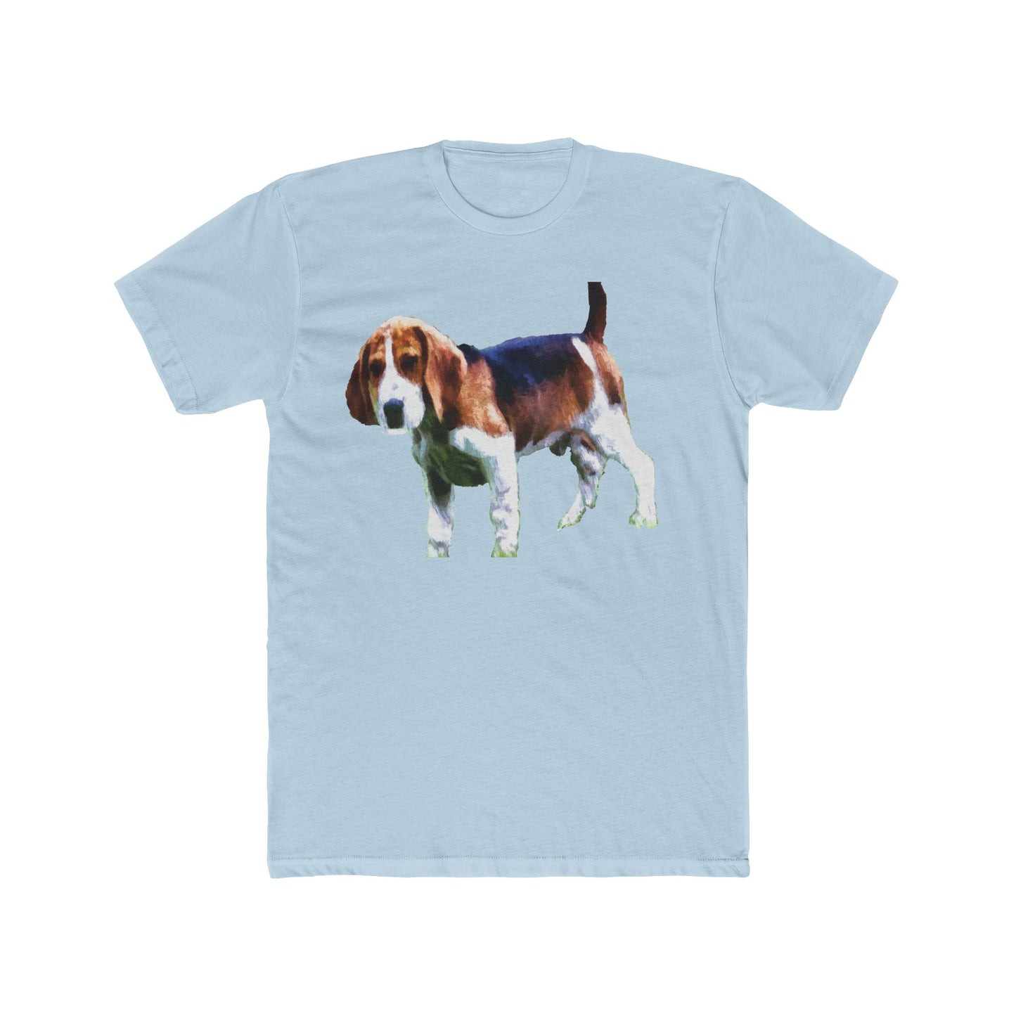American Foxhound Men's Fitted Cotton Crew Tee