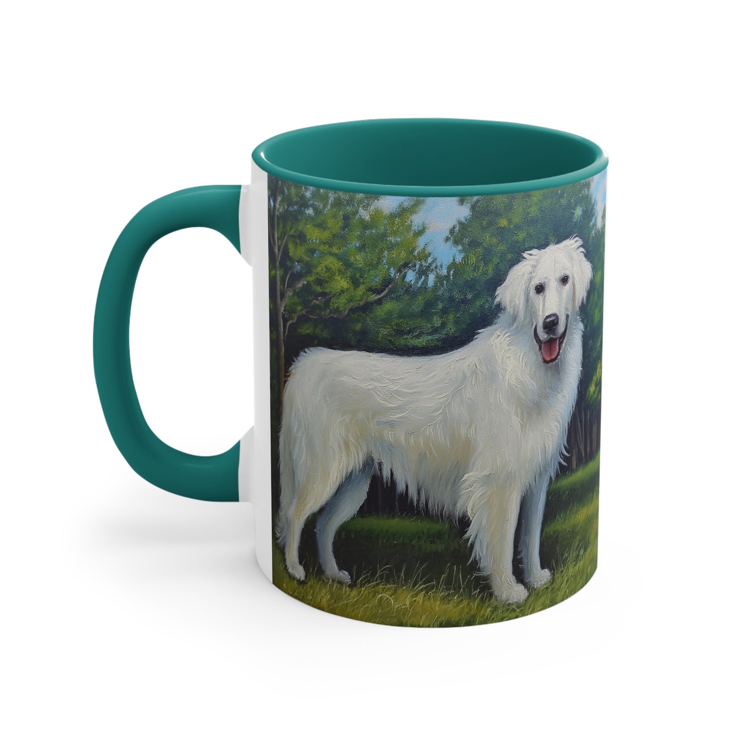 Slovensky Cuvac 11oz Ceramic Accent Mug