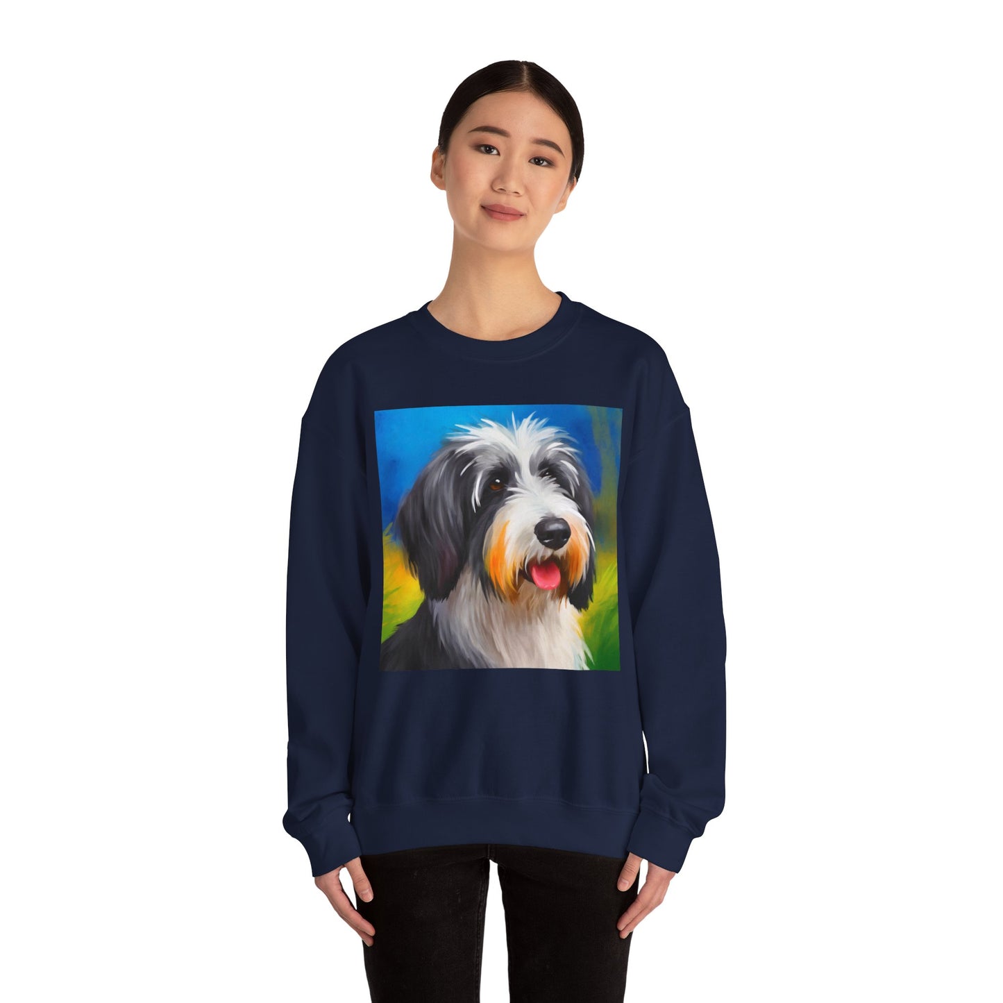 Polish Lowland Sheepdog Unisex Crewneck Sweatshirt