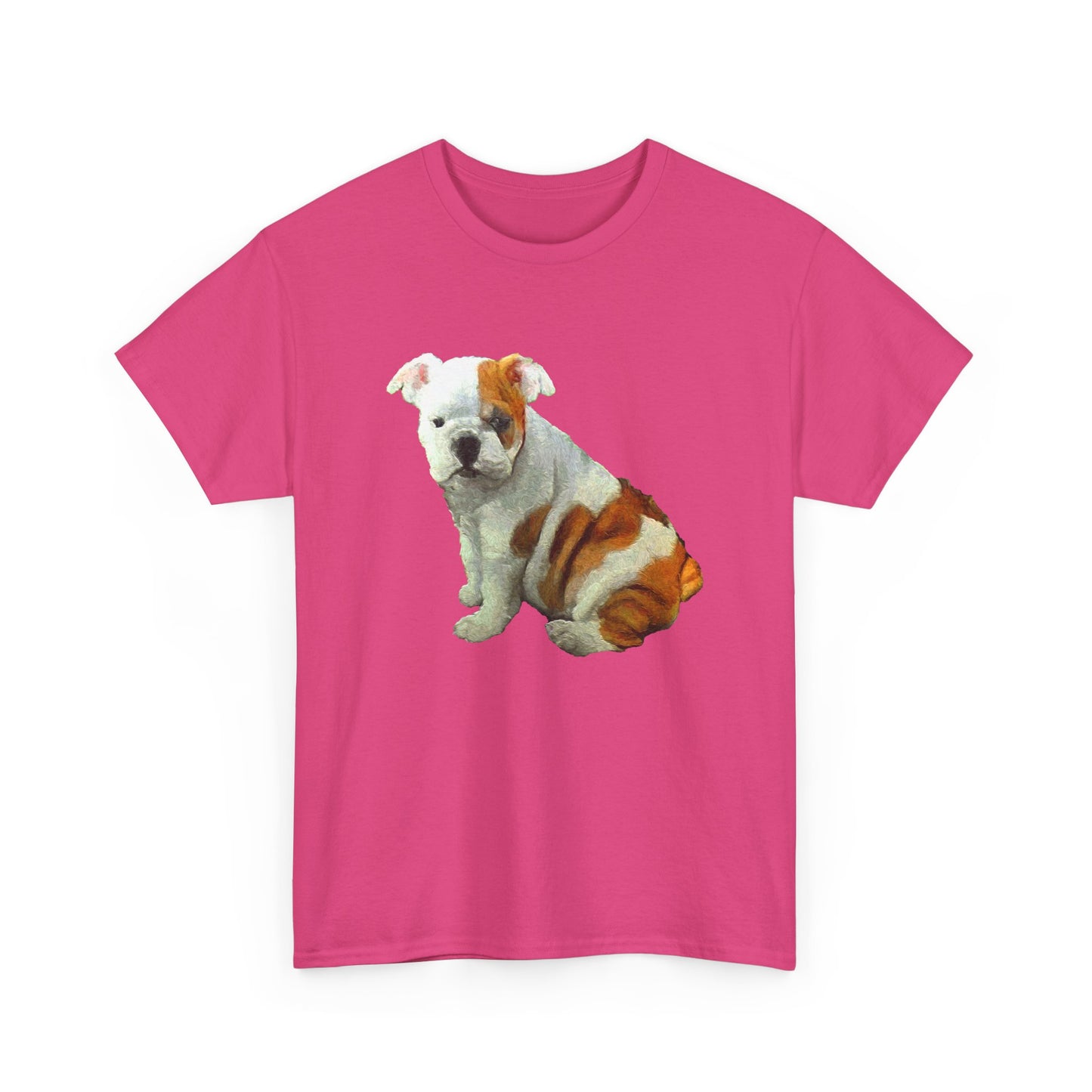 English Bulldog 'Bugsy' Unisex Heavy Cotton Tee