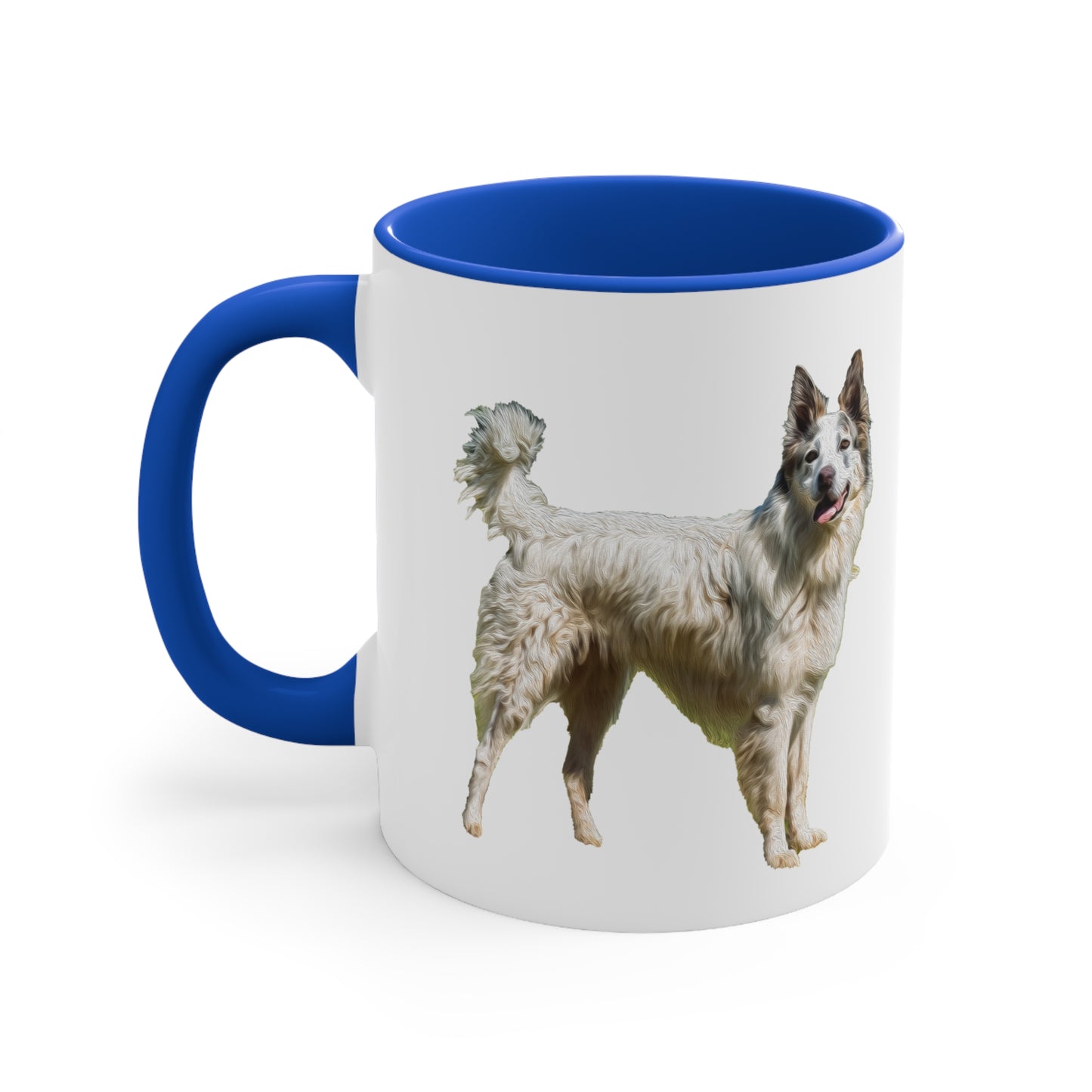 Pyrenean Shepherd 11oz Ceramic Accent Mug
