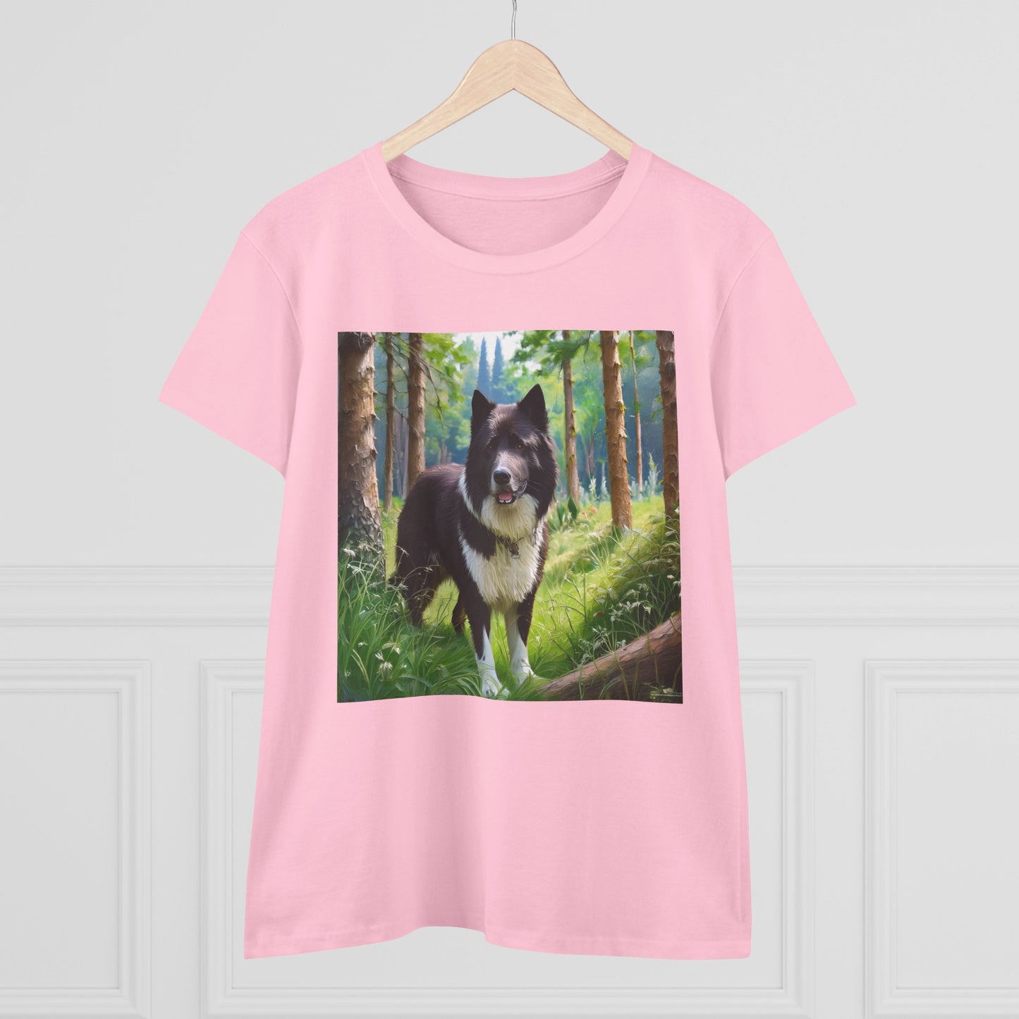 Karelian Bear Dog Women's Midweight Cotton Tee
