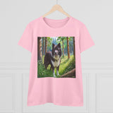 Karelian Bear Dog Women's Midweight Cotton Tee
