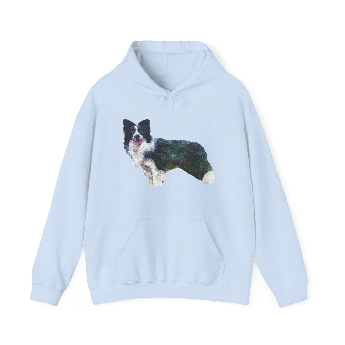 Border Collie '#1' Unisex 50/50 Hoodie