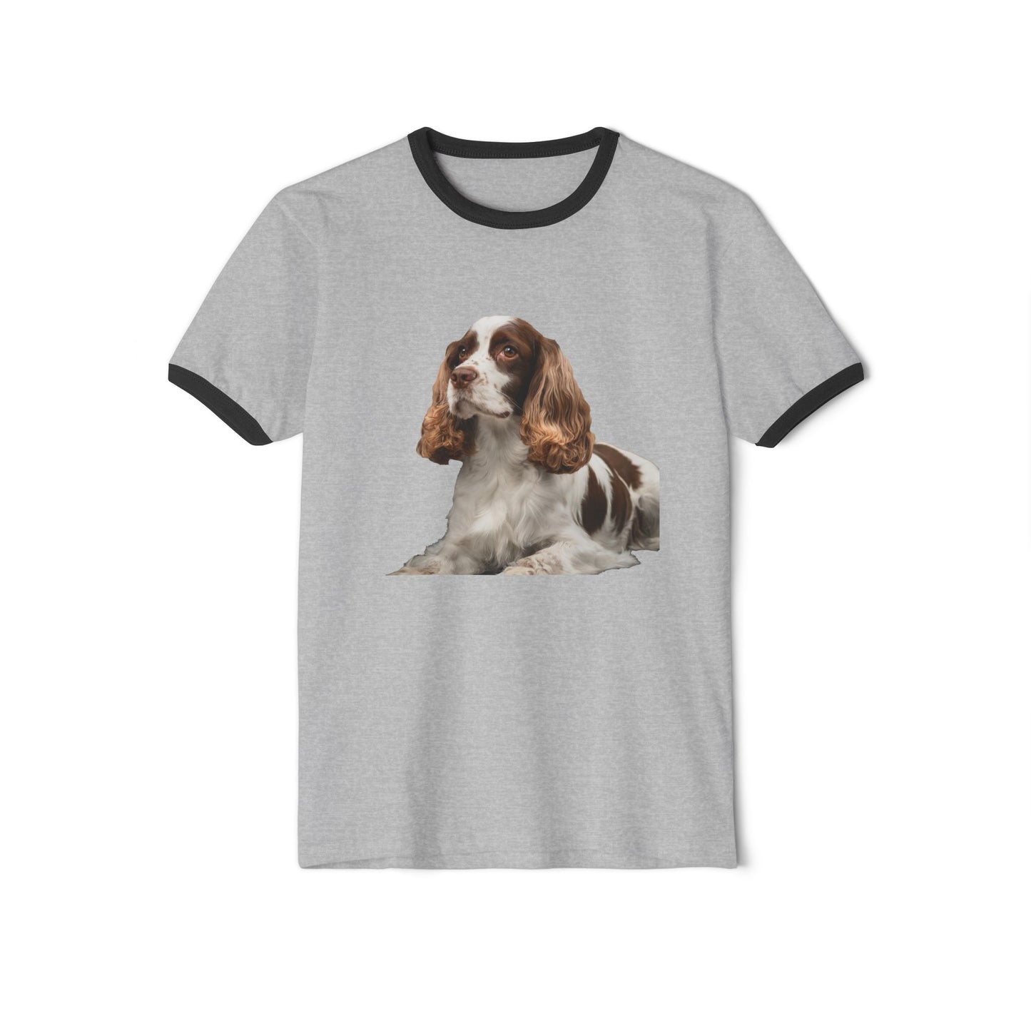 French Spaniel Classic Cotton Ringer T-Shirt