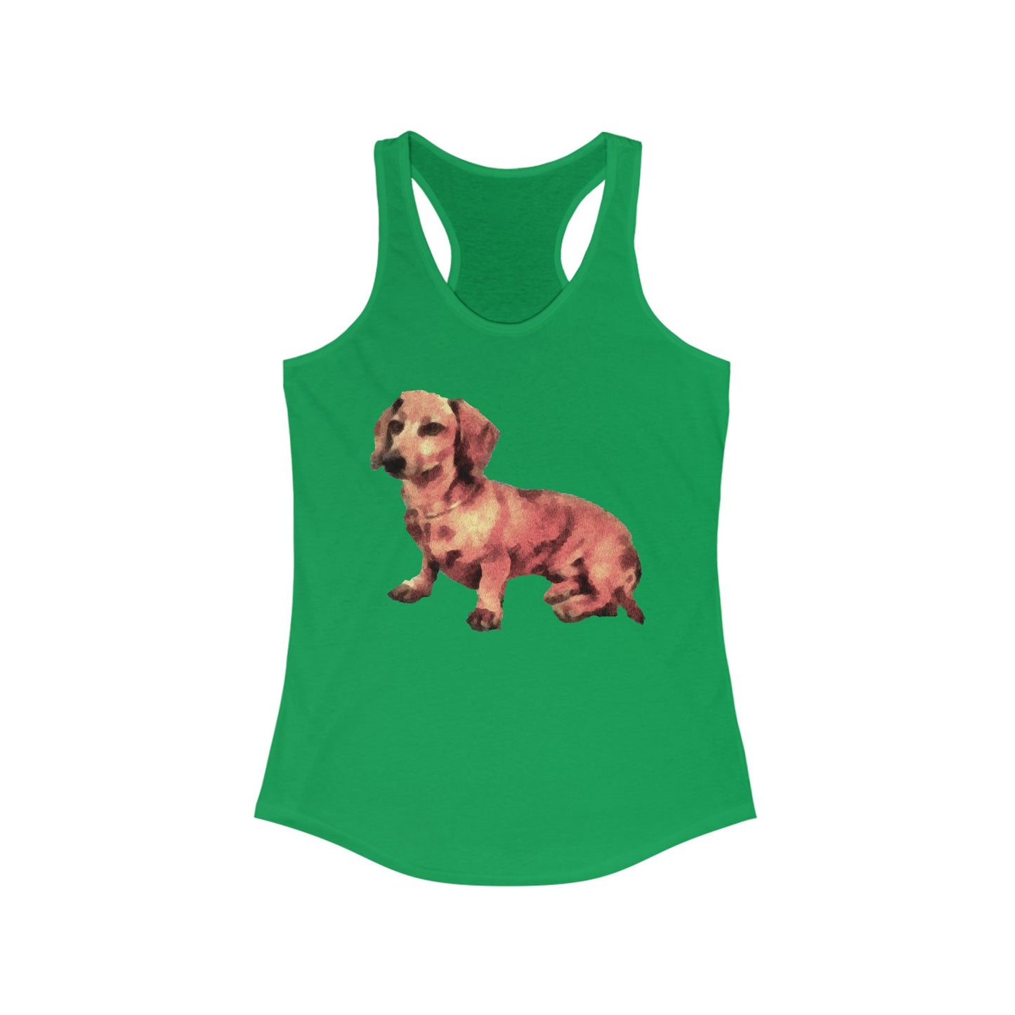 Dachshund 'Simone' - Women's Racerback Tank