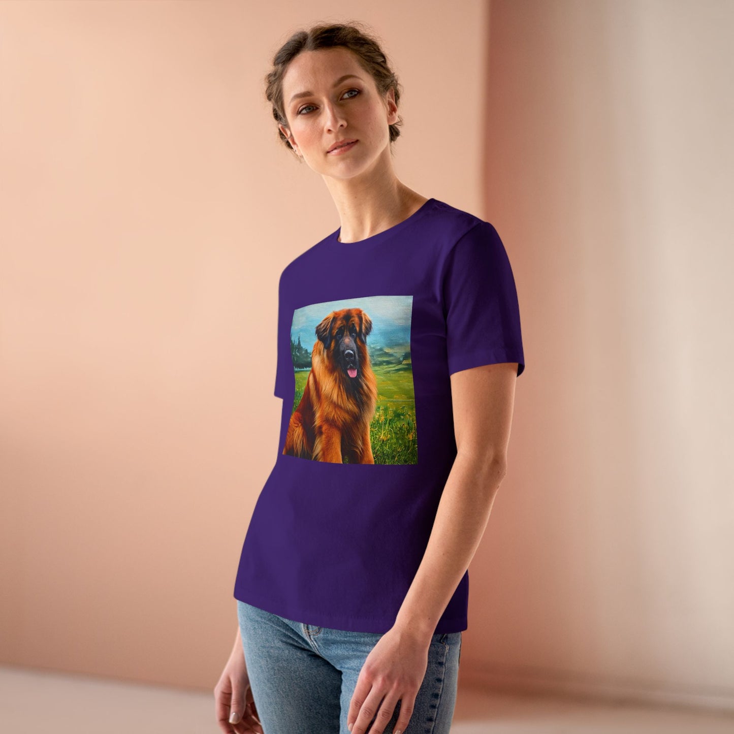 Leonberger - Women's Relaxed Fit Cotton Tee
