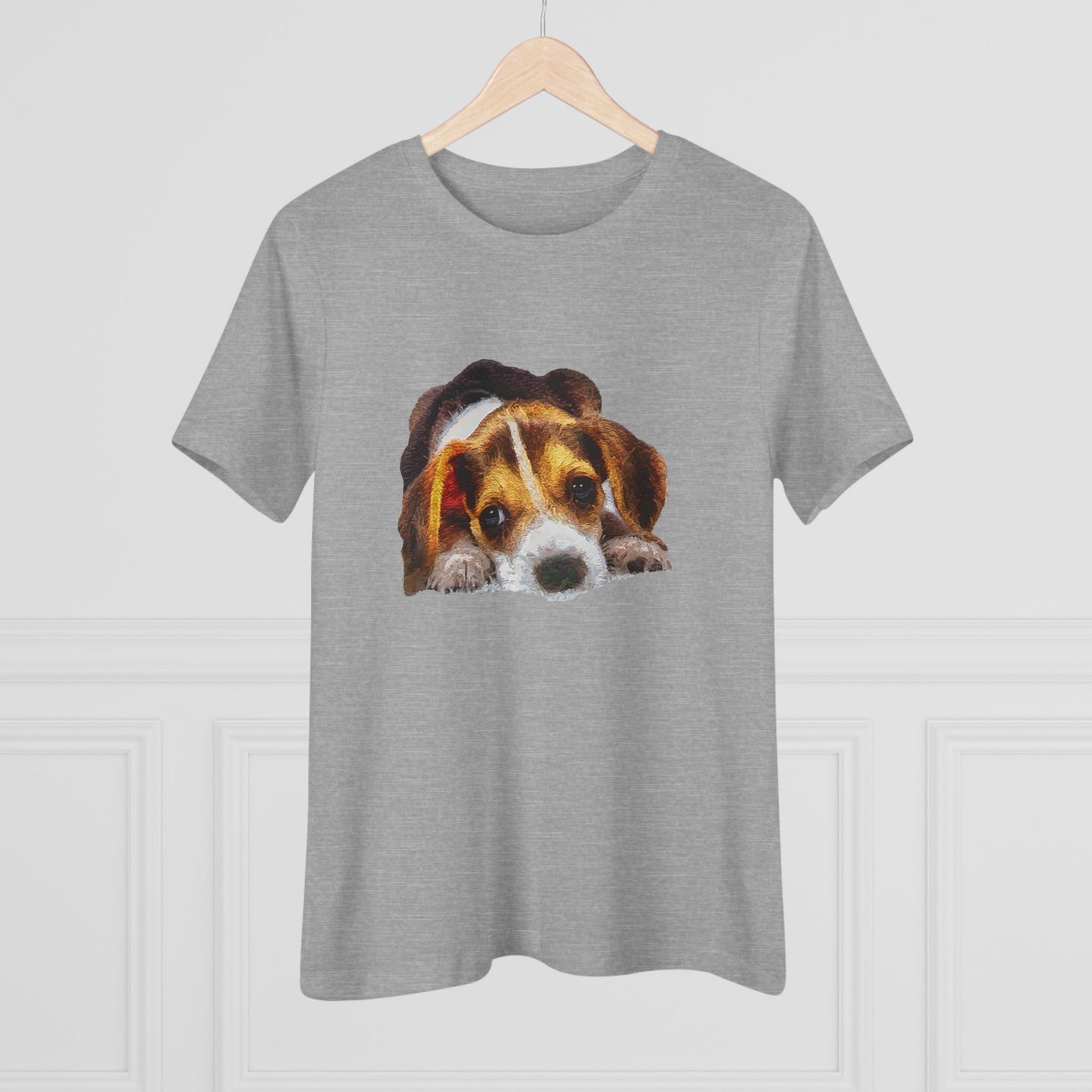 Beagle 'Daisy Mae' Women's Relaxed Fit Cotton Tee