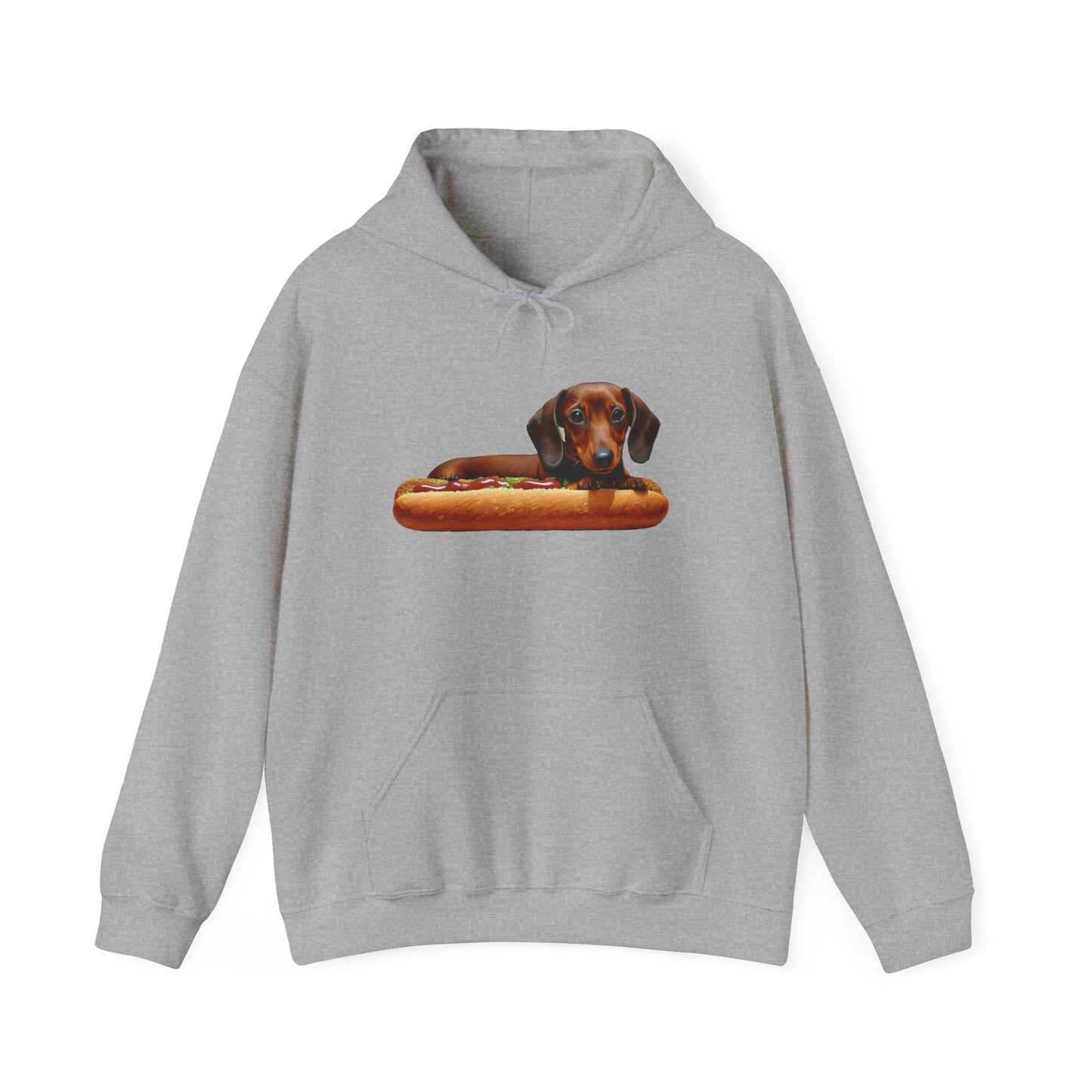 Dachshund Delight Unisex Hooded Sweatshirt