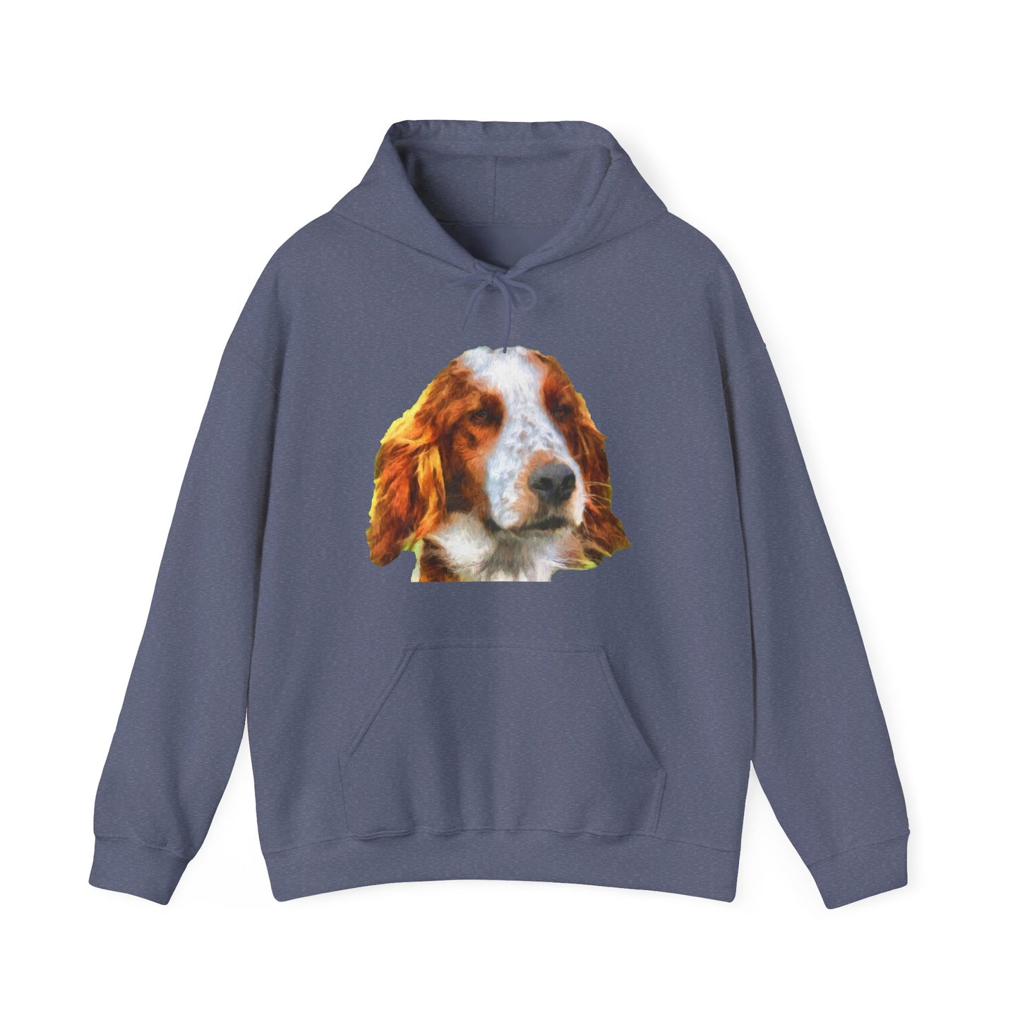 Irish Red & White Setter - Unisex 50/50 Hoodie