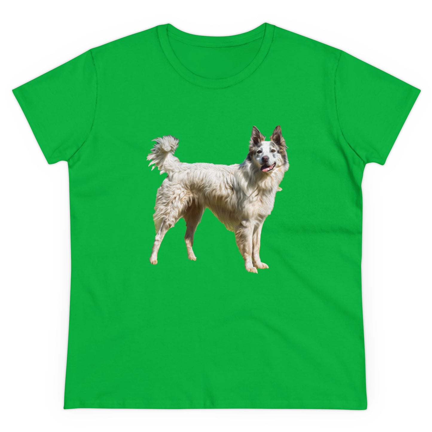 Pyrenean Shepherd Women's Midweight Cotton Tee