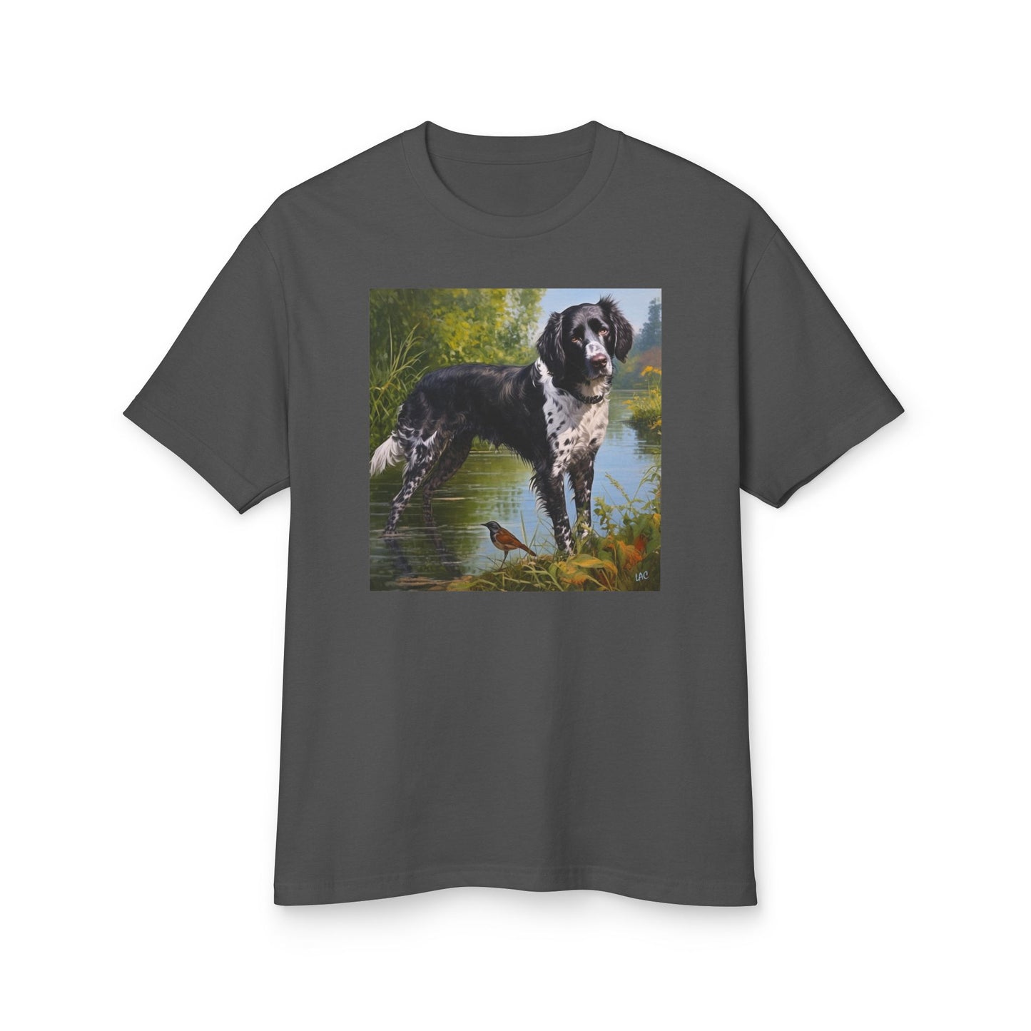 Large Munsterlander Unisex Relaxed Fit Tee