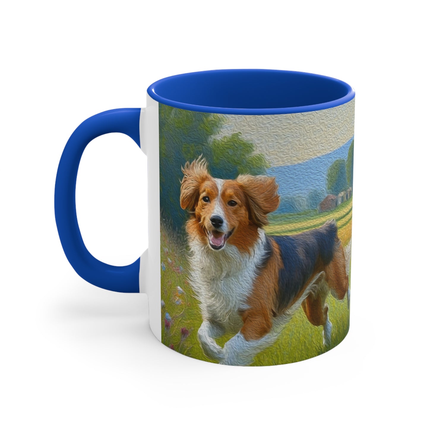 Nederlandse Kooikerhondje 11oz Ceramic Accent Mug