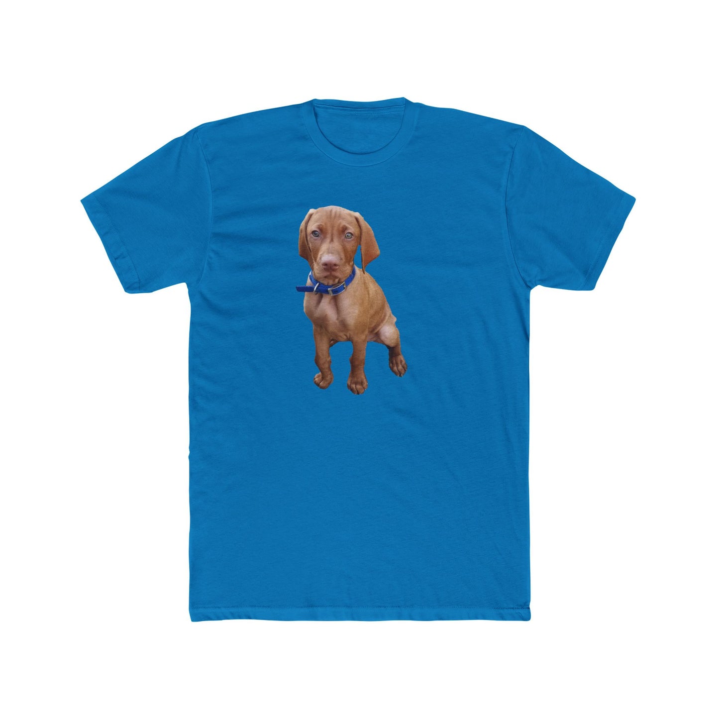 Vizsla 'Augie' Men's Cotton Crew Tee