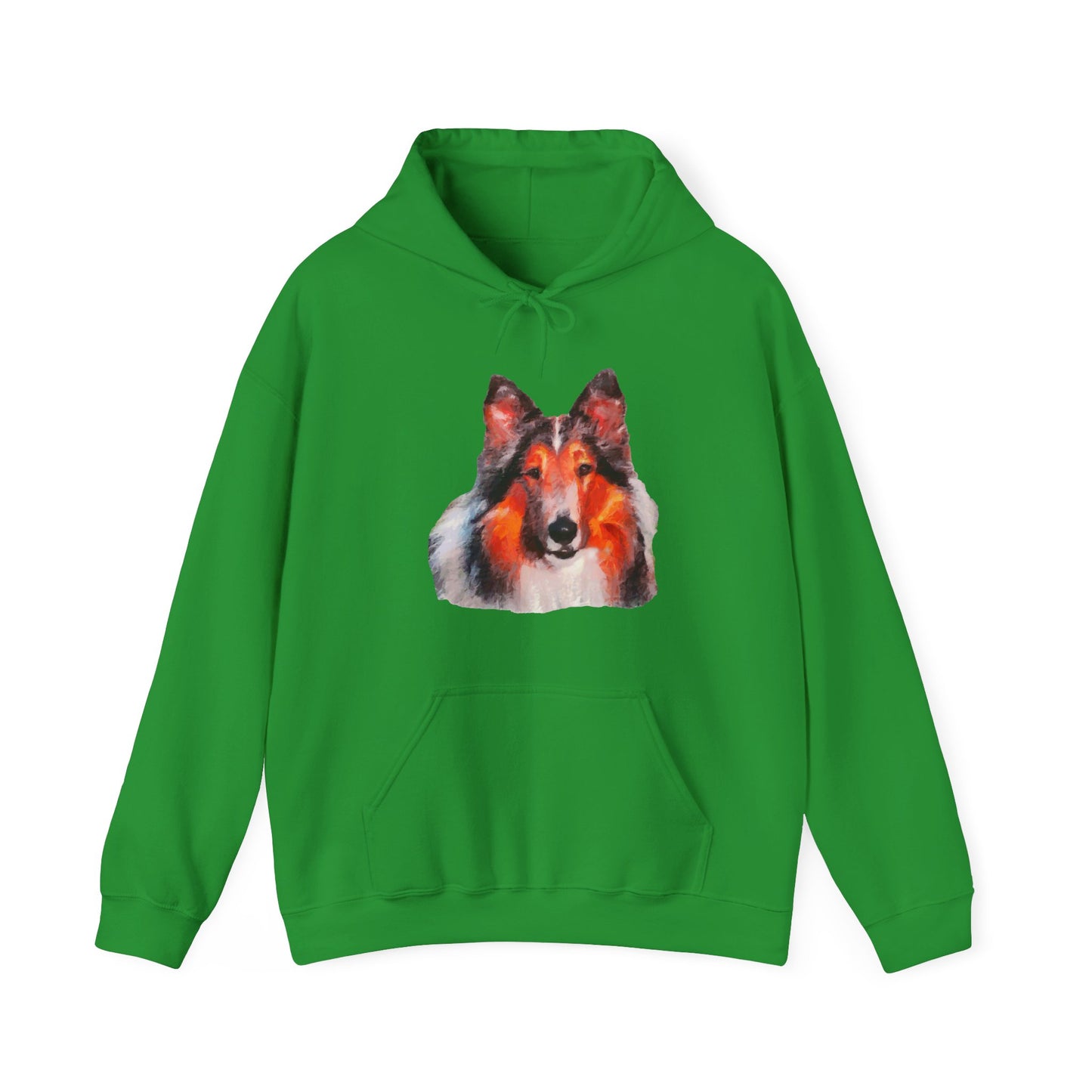 Rough Coated Collie Love Unisex Hoodie