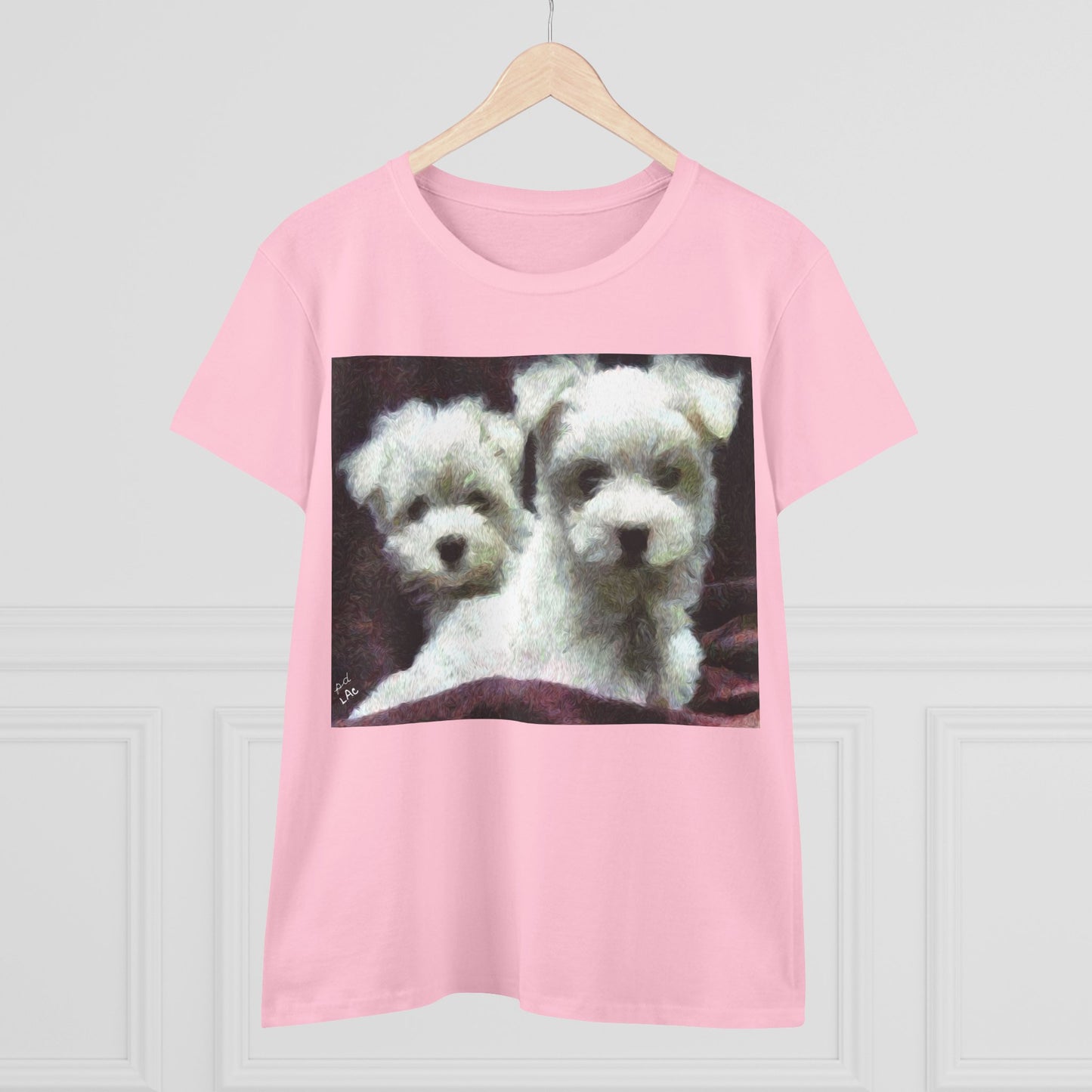 Maltese Women's Midweight Cotton Tee
