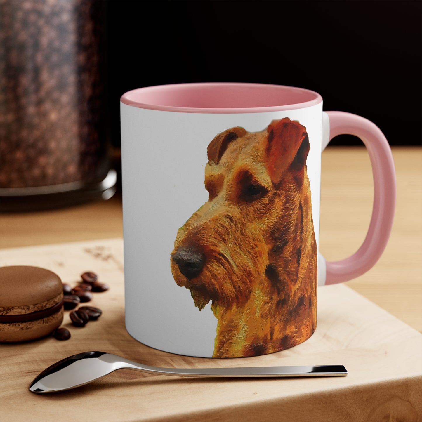 Irish Terrier 'Jocko' Accent Coffee Mug, 11oz