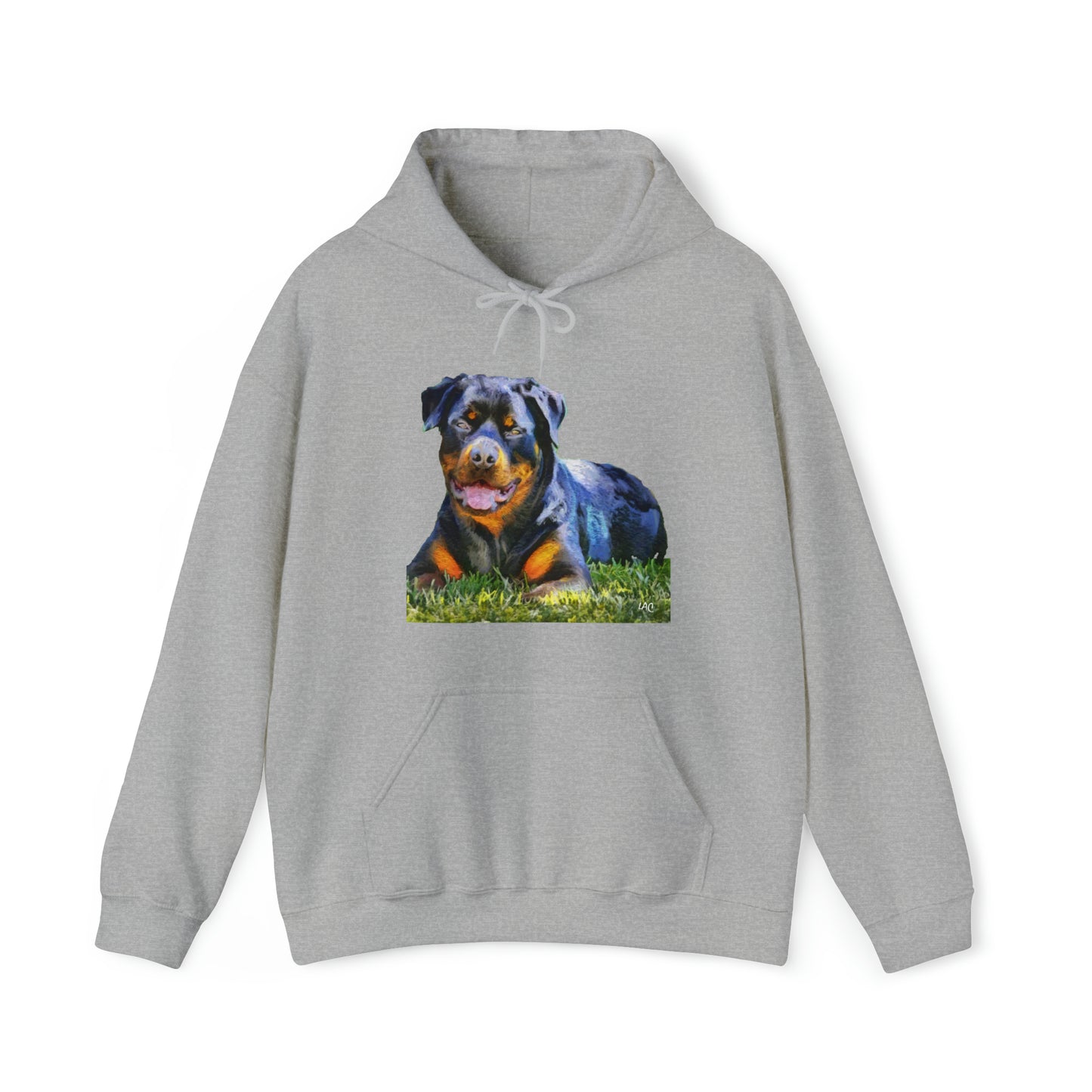 Rottweiler 'Lina' - Unisex 50/50 Hoodie