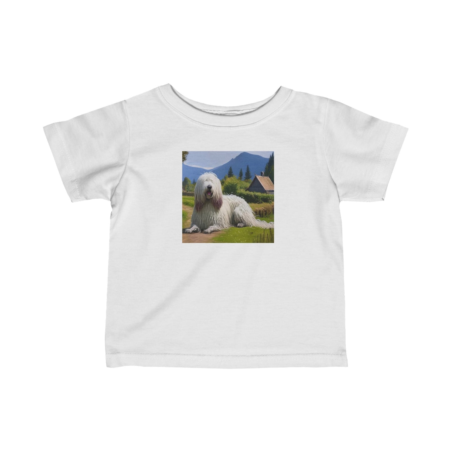 Hungarian Komondo Infant Fine Jersey Tee