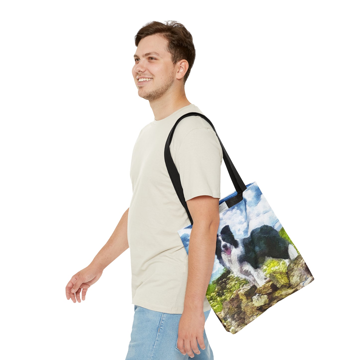Border Collie '#1' - Tote Bag