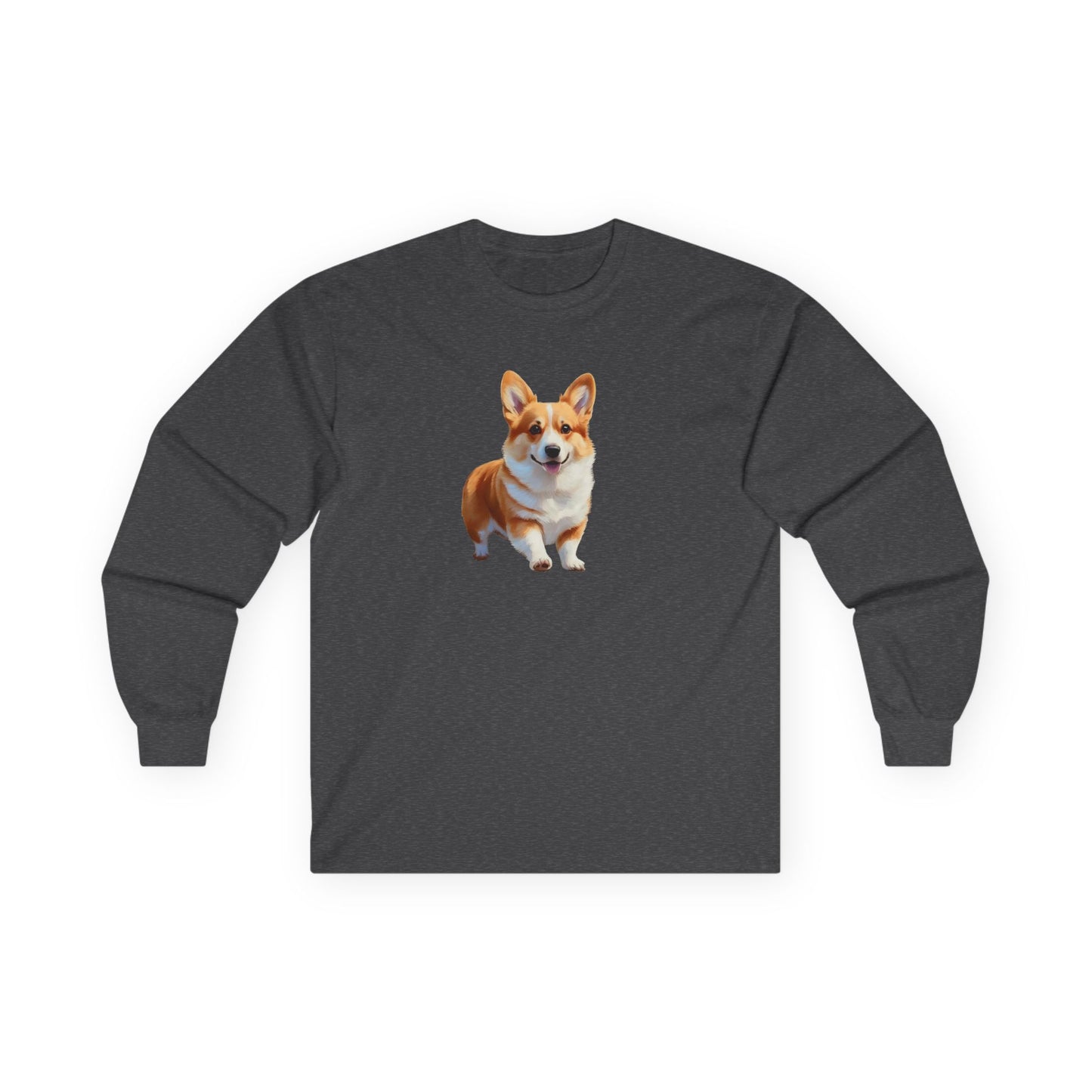 Welsh Corgie Puppy - Unisex Classic Cotton Long Sleeve Tee