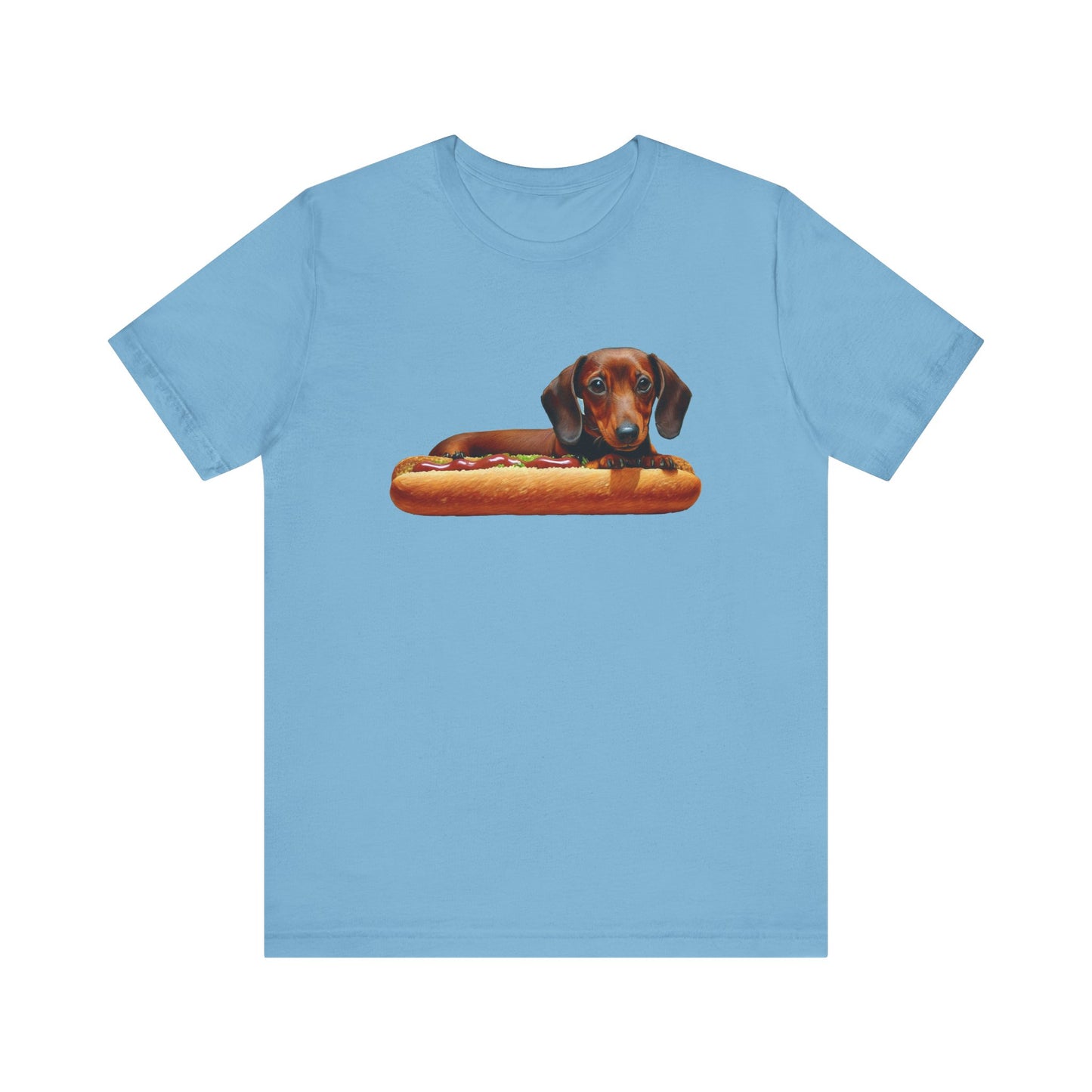 Dachshund Delight Unisex Jersey Short Sleeve Tee