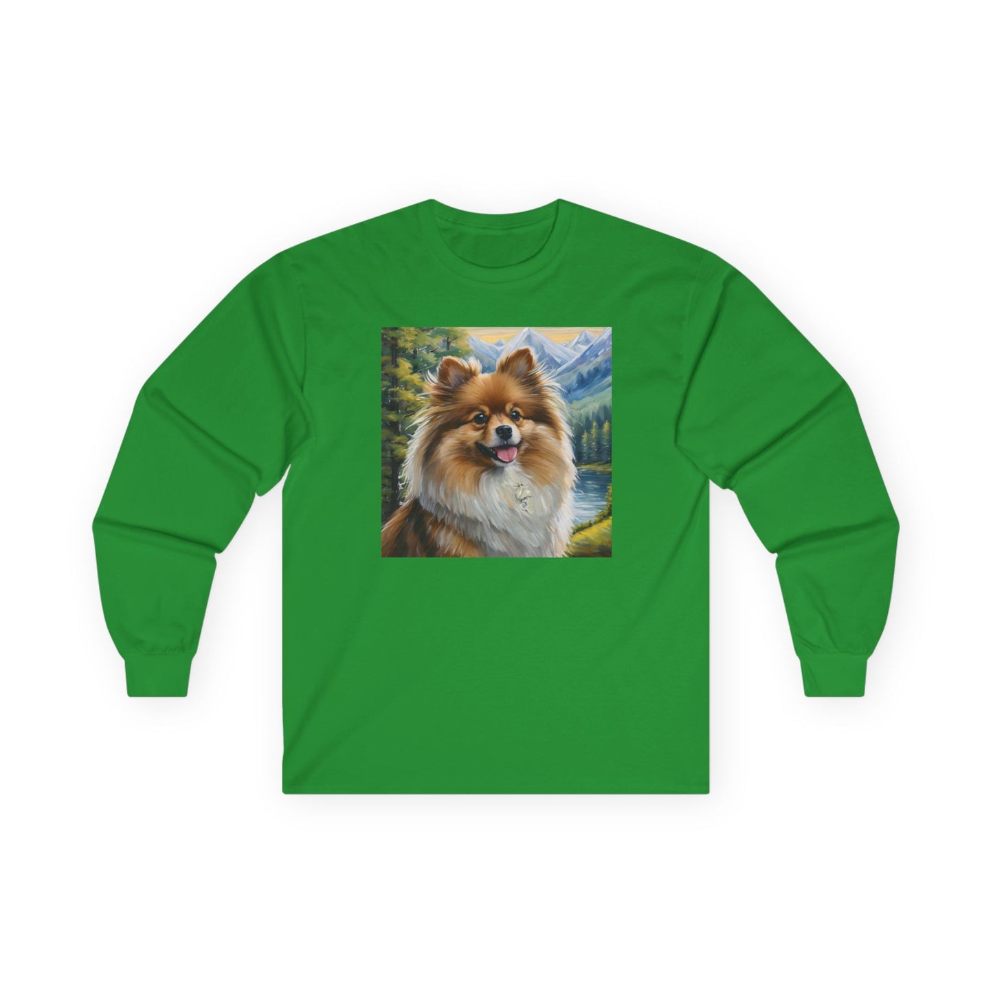 German Spitz Unisex Classic Cotton Long Sleeve Tee