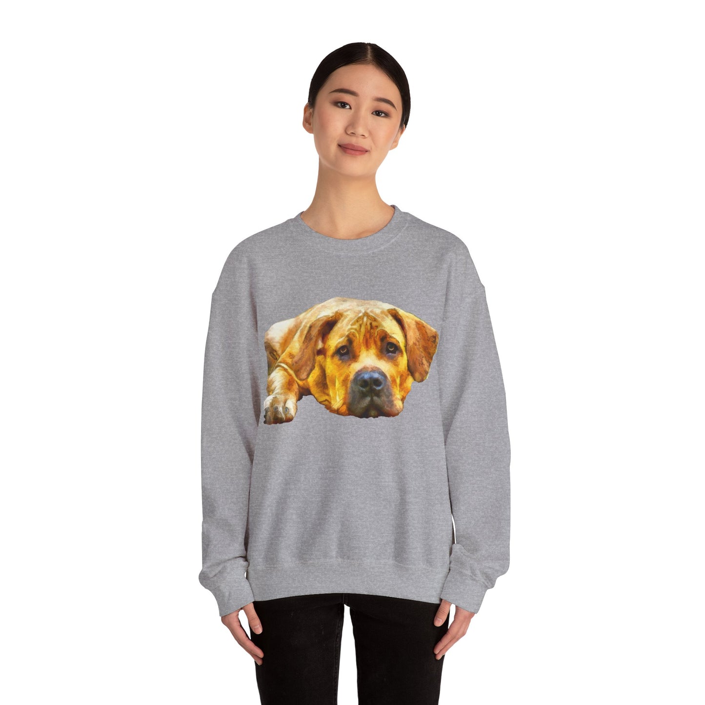 Boerboel Unisex 50/50 Crewneck Sweatshirt
