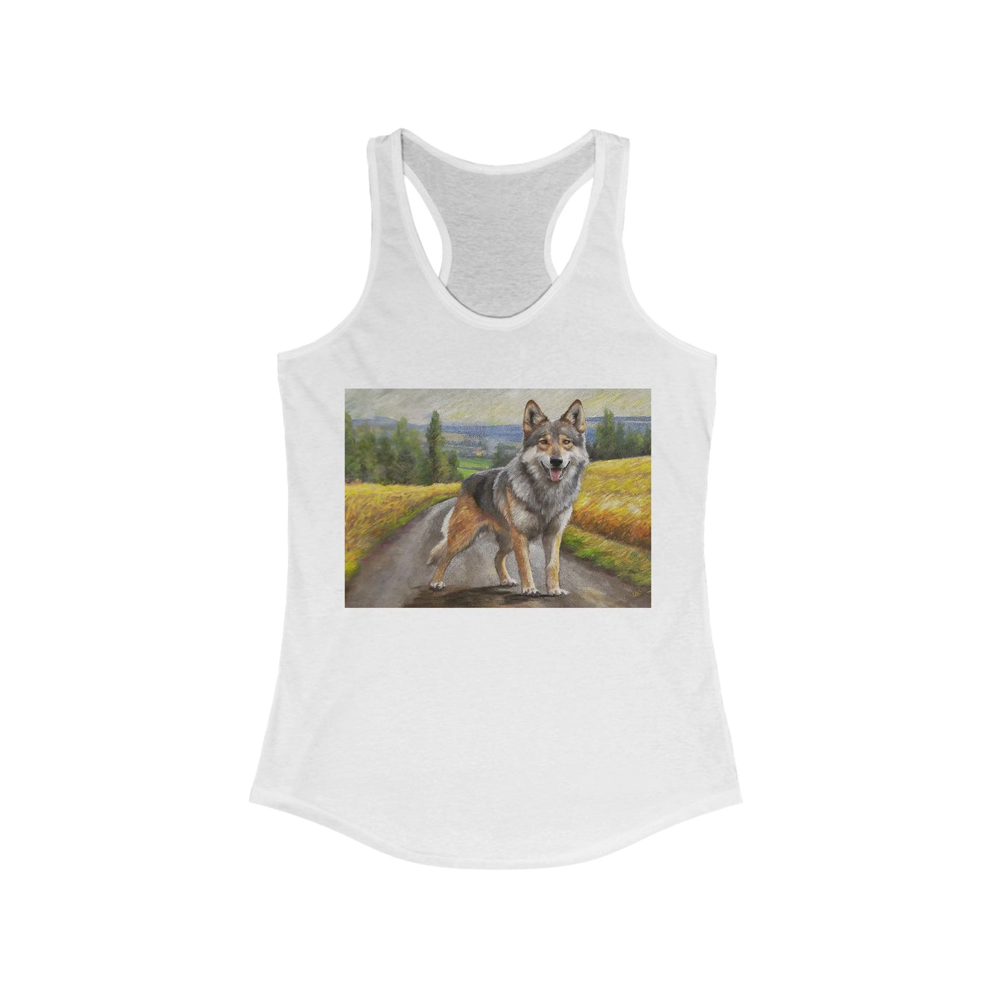 Czechoslovakian Vlciak Wolfdog Women's Classic Racerback Tank