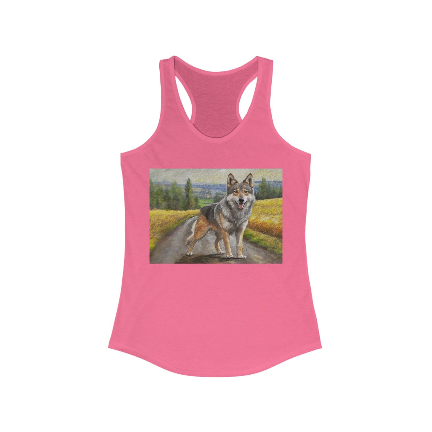 Czechoslovakian Vlciak Wolfdog Women's Classic Racerback Tank