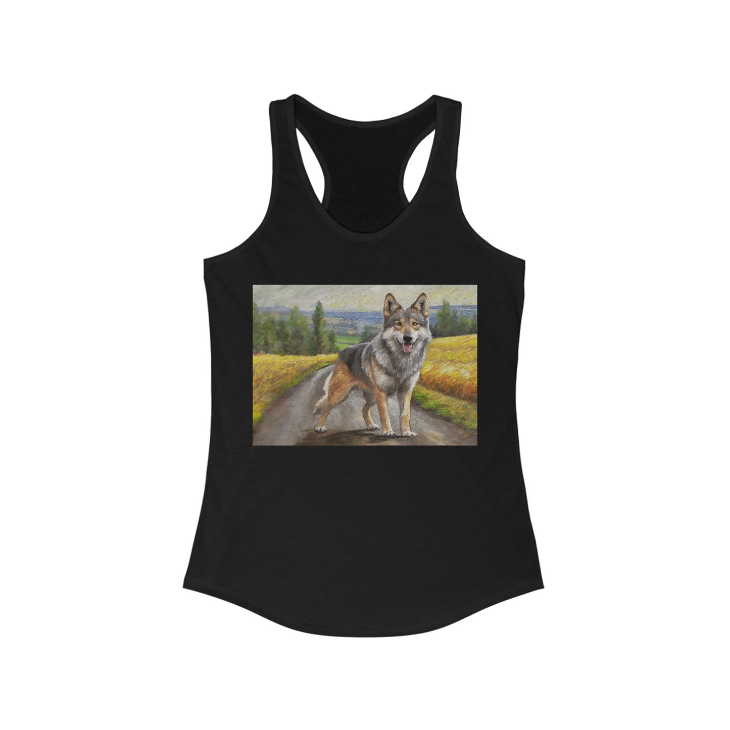 Czechoslovakian Vlciak Wolfdog Women's Classic Racerback Tank