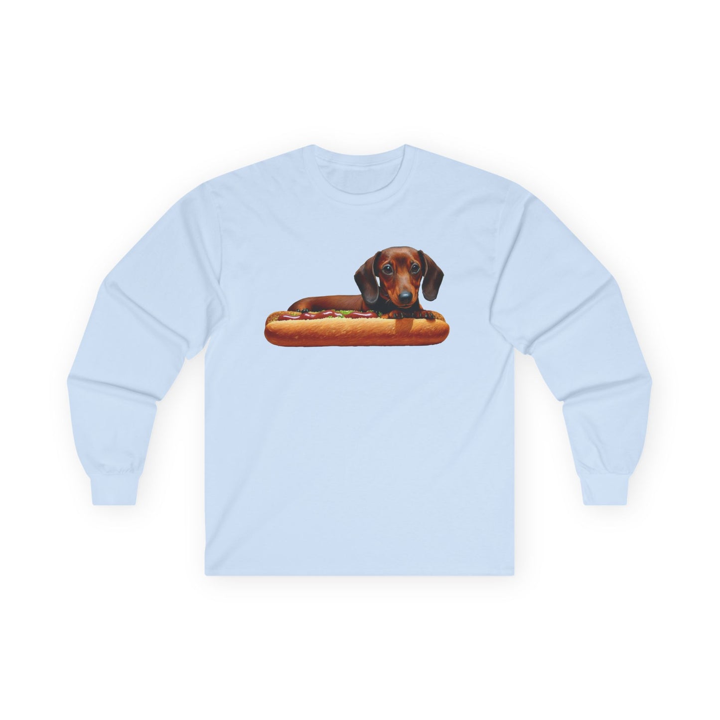 Dachshund 'Weiner Dog' Unisex Classic Cotton Long Sleeve Tee