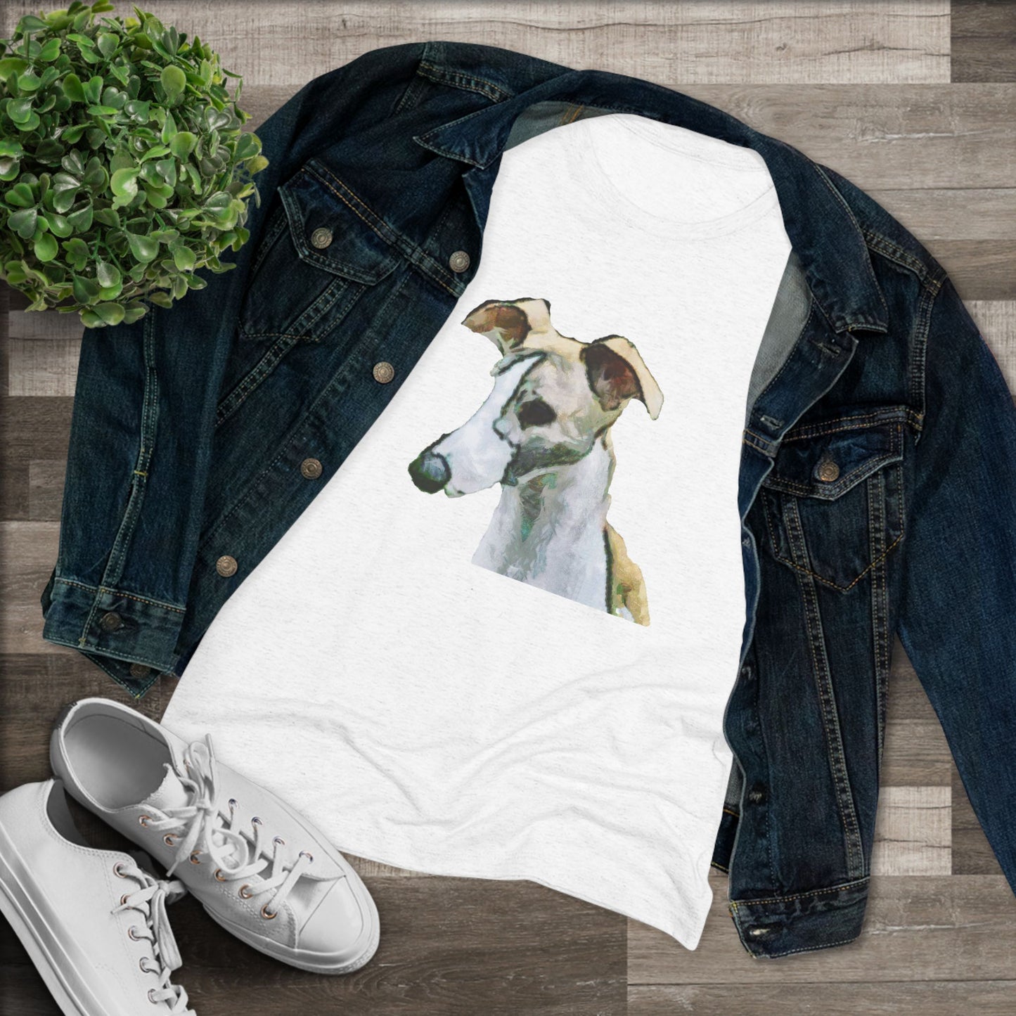 Whippet 'Simba' Women's Slim Fit Triblend Tee