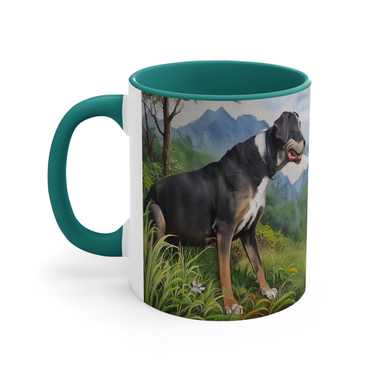 Mountain Cur 11oz Ceramic Accent Mug