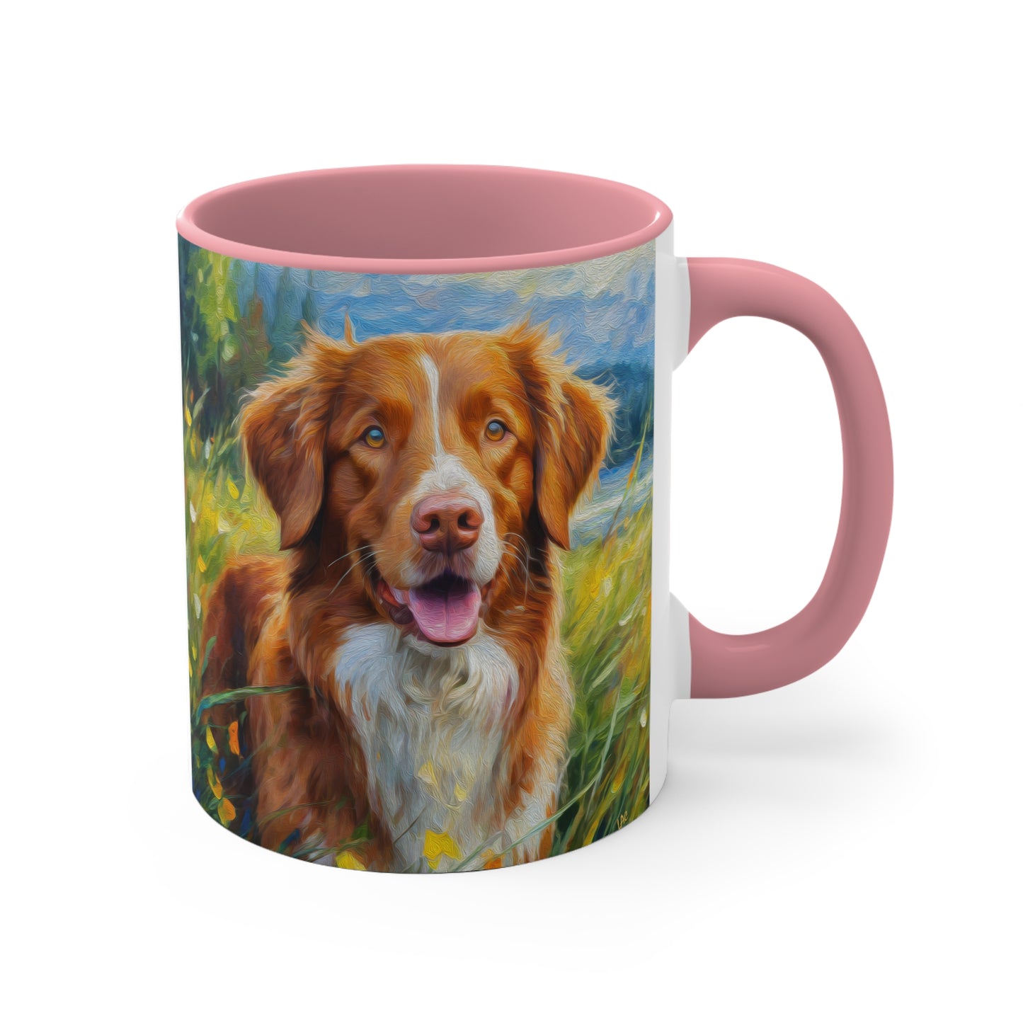 Nova Scotia Duck Tolling Retriever 'Dixie' 11oz Ceramic Accent Mug