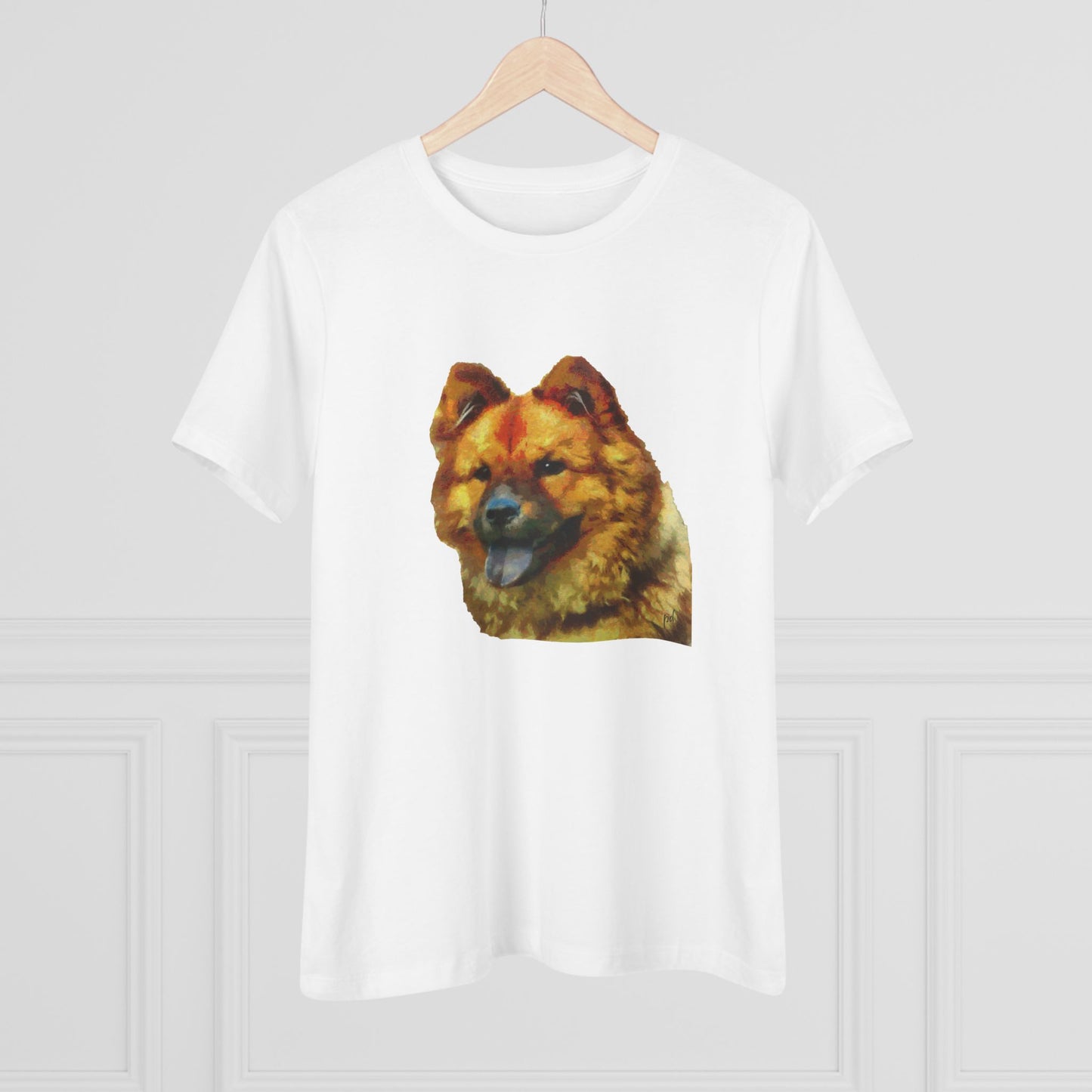 Chow Women's Relaxed Fit Cotton Tee