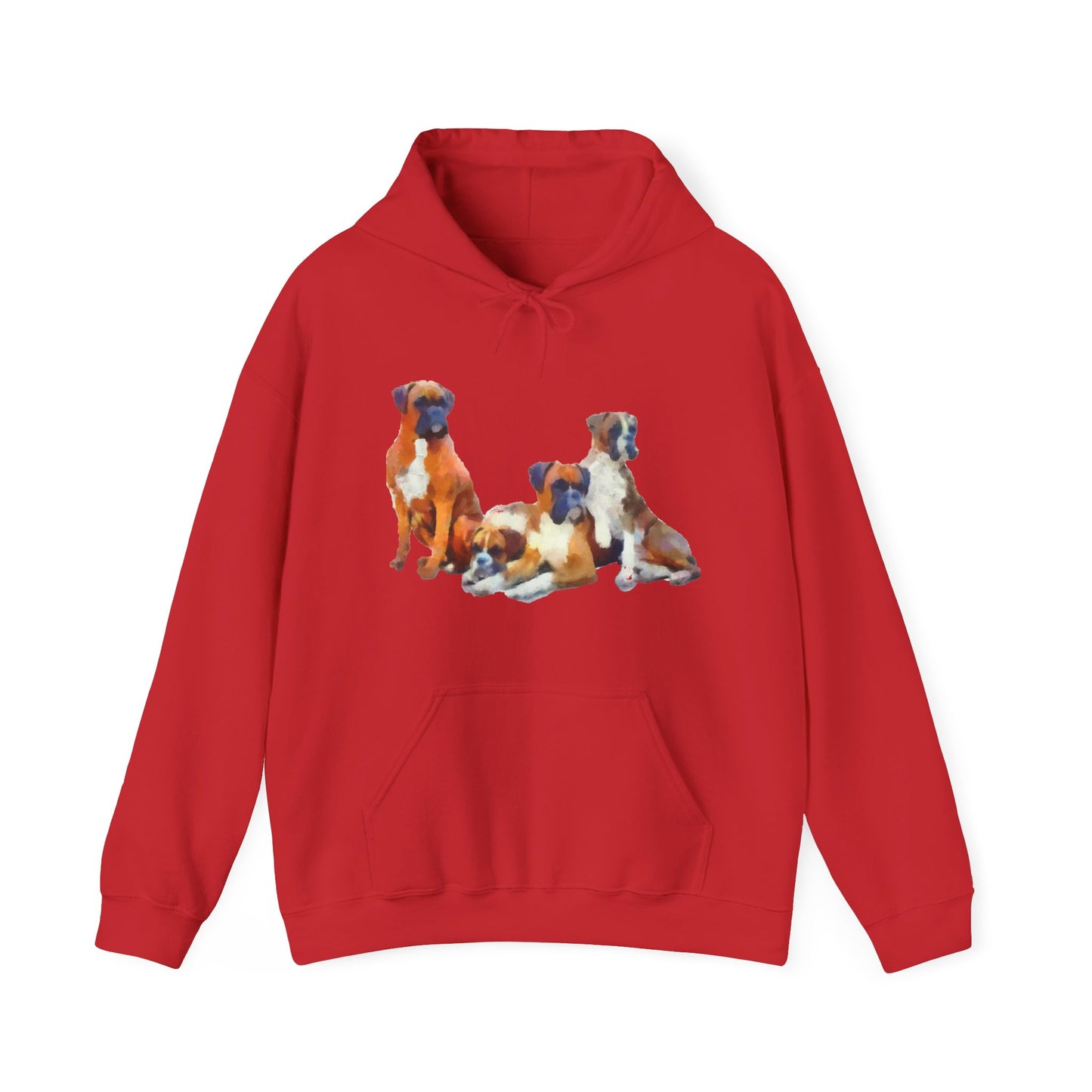 Boxer Quartet Unisex 50/50 Hoodie
