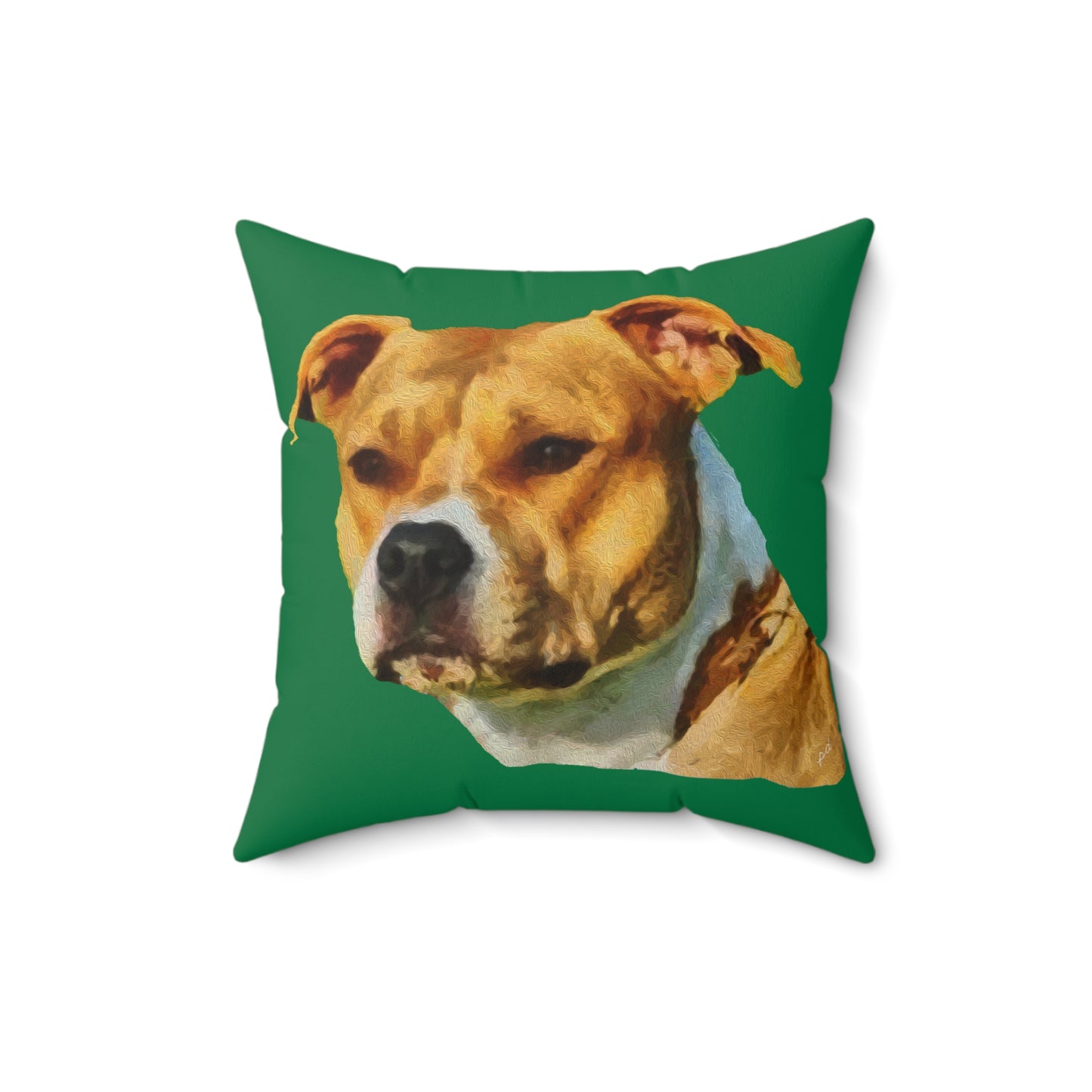 Pit Bull 'Herculese' Spun Polyester Throw Pillow