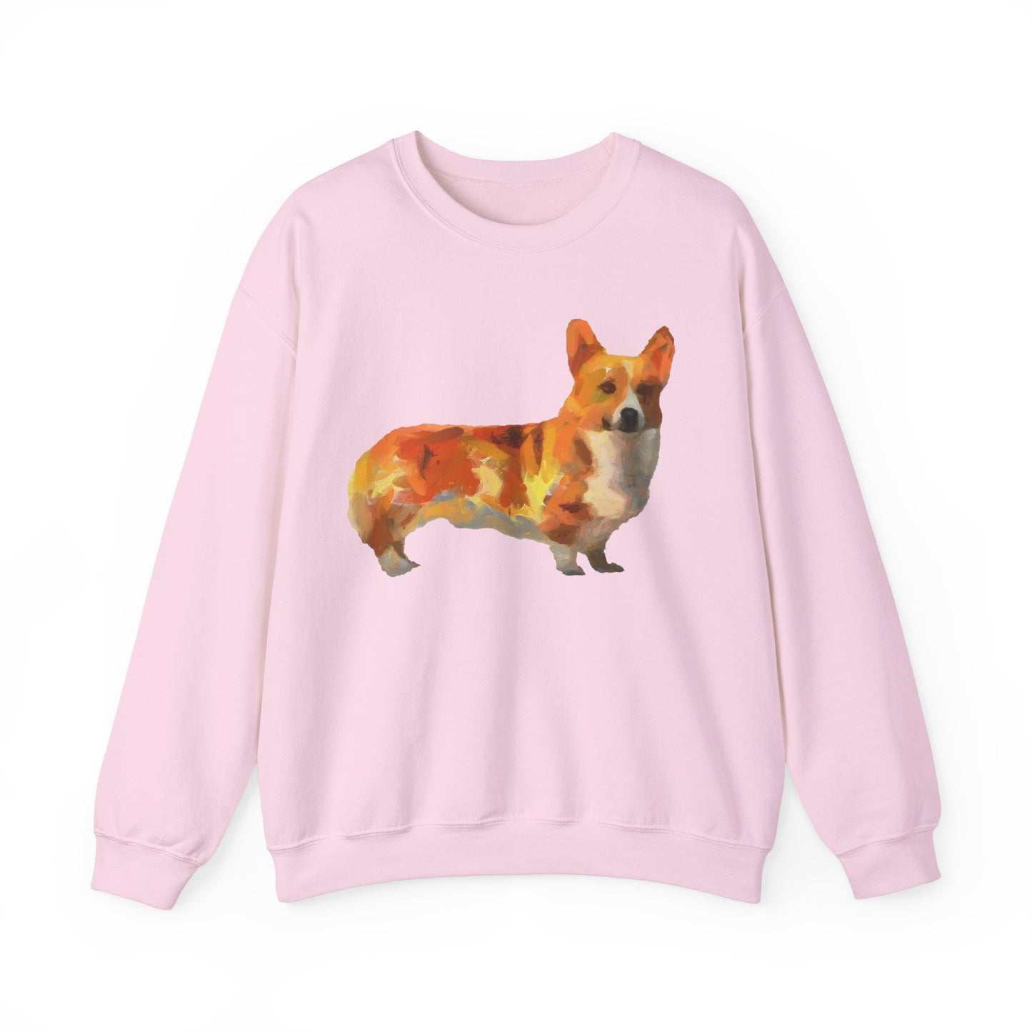 Elegant Pembroke Welsh Corgi Crewneck Sweatshirt