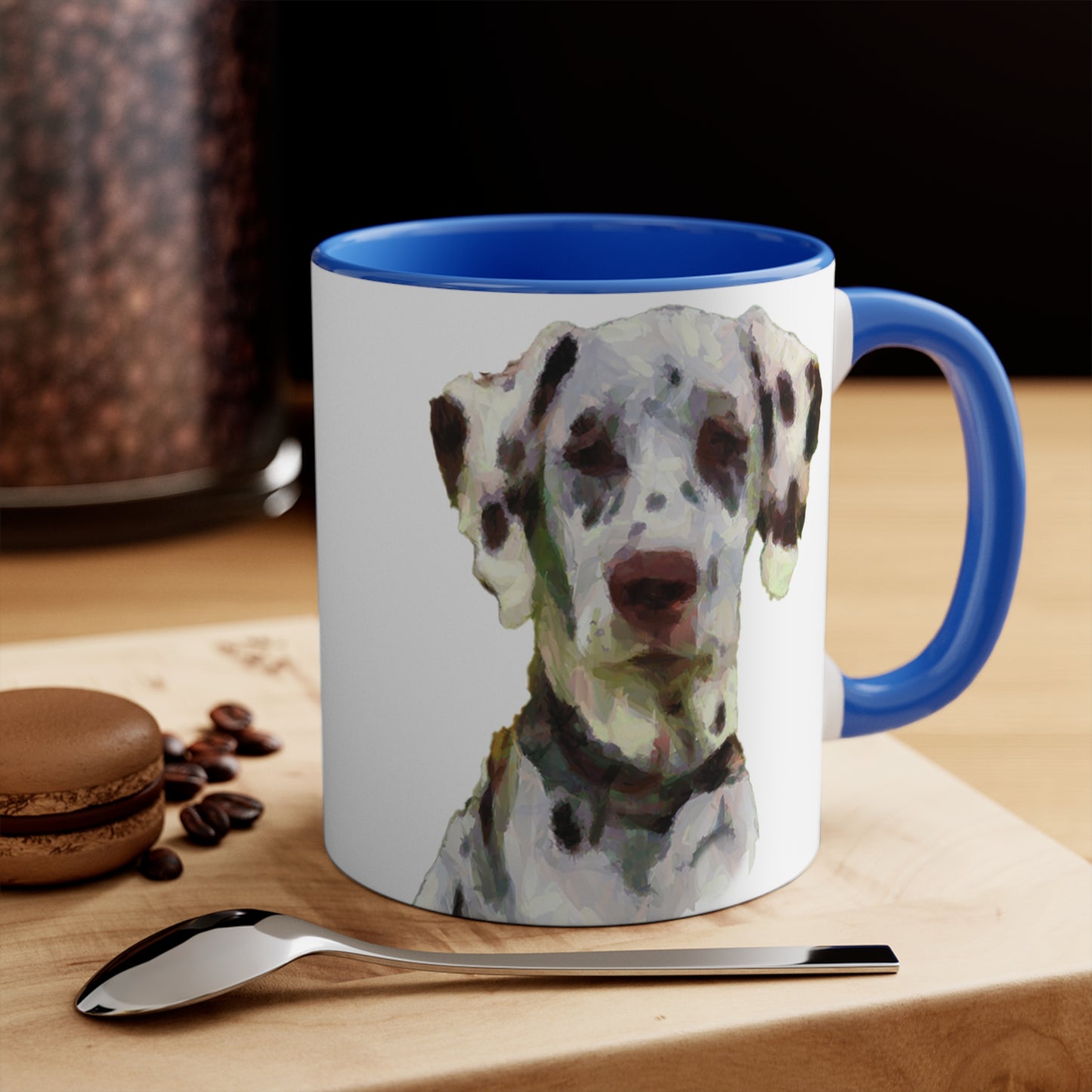 Dalmatian 'Impressionism' Accent Coffee Mug, 11oz