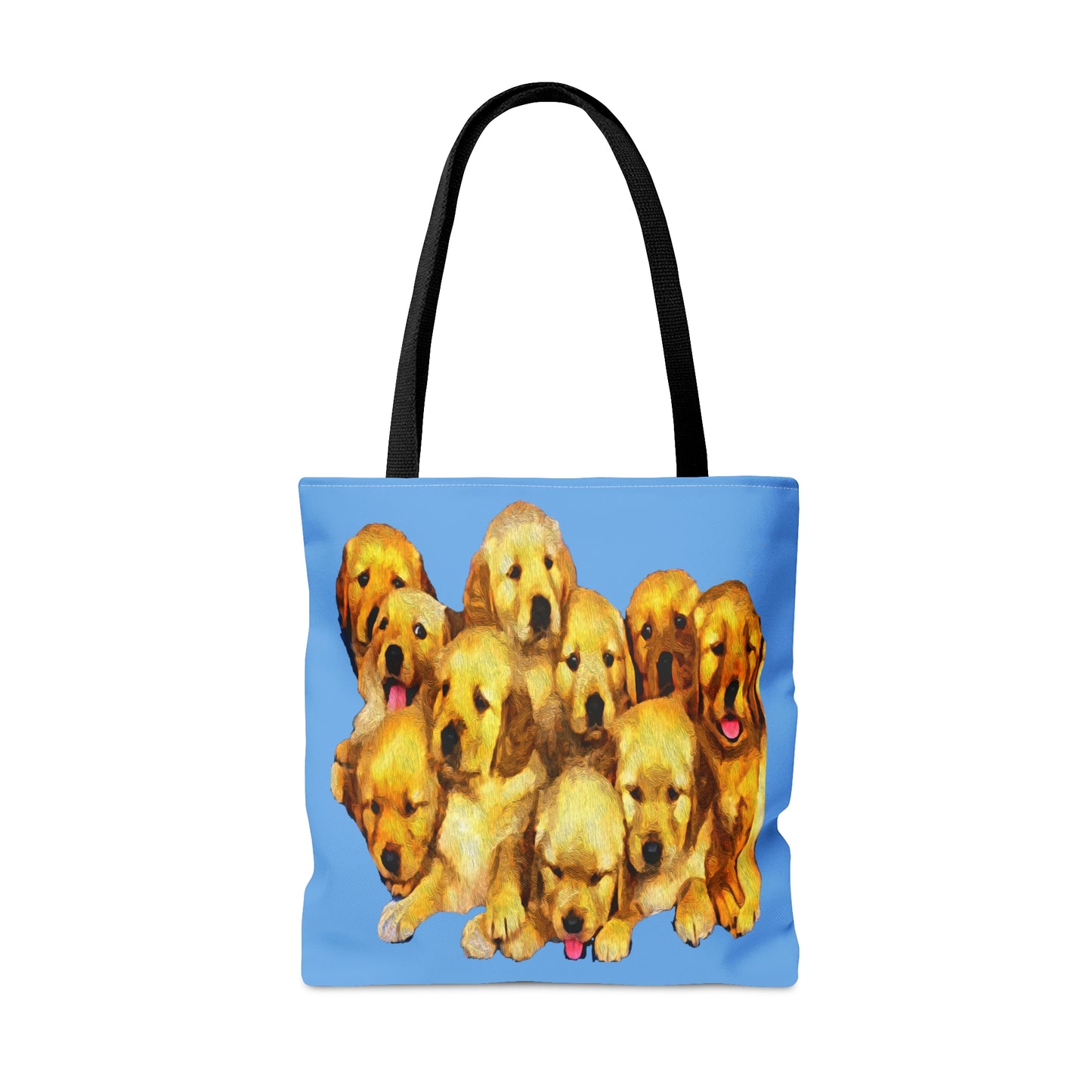 Golden Retriever Puppies Tote Bag