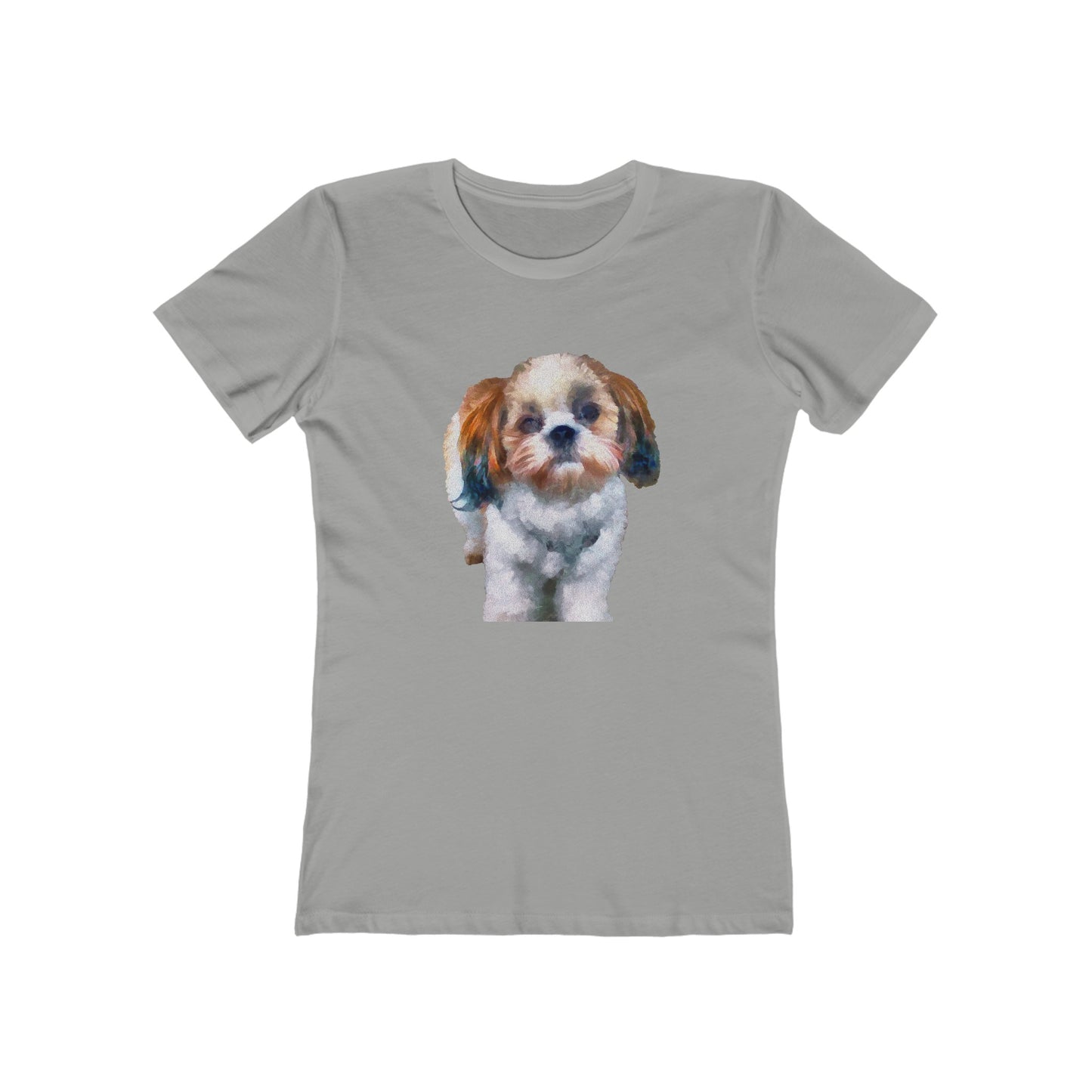 Shih-Tzu - Women's Slim Fit Ringspun Cotton T-Shirt